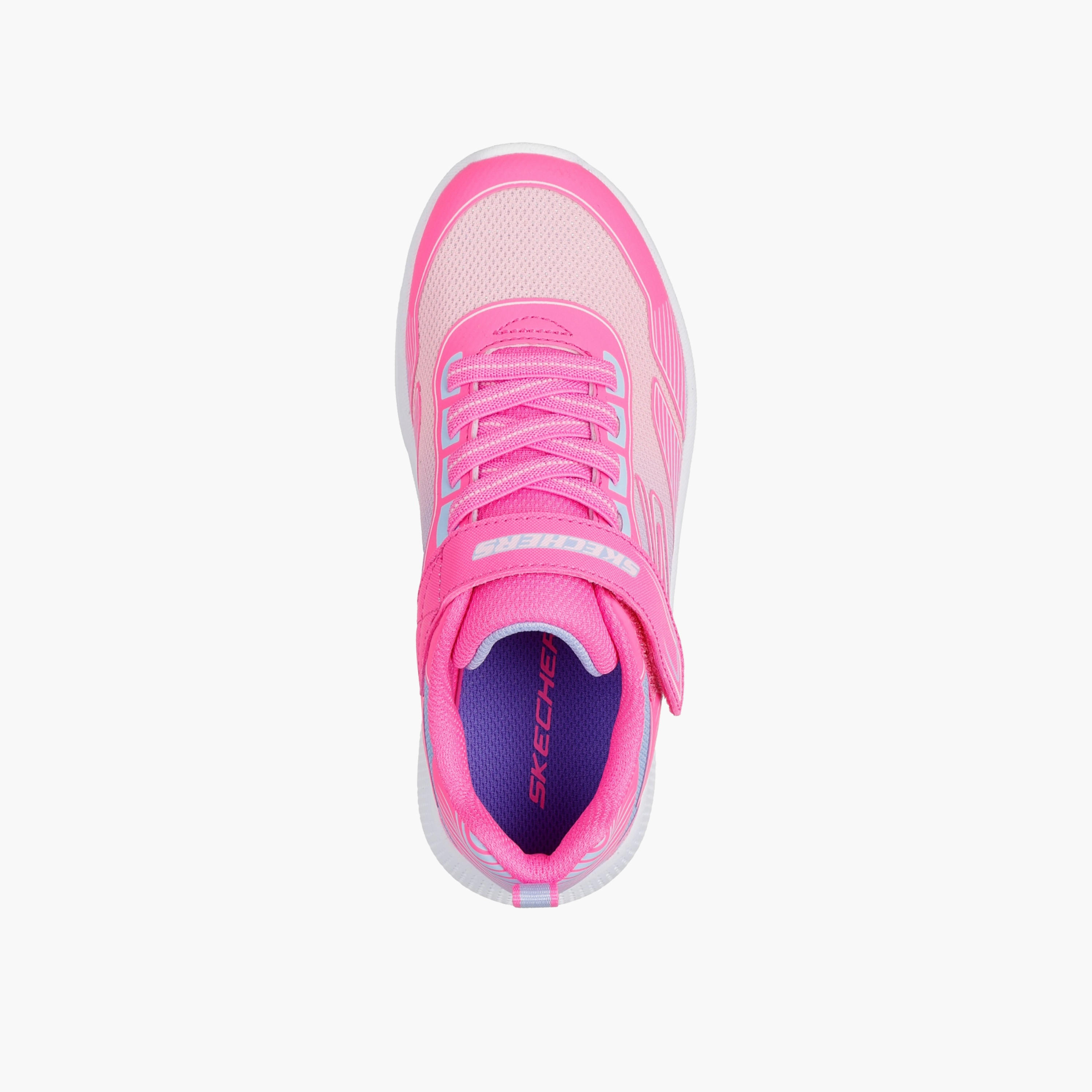 Skechers Girls MICROSPEC ADVANCE Panelled Sports Shoes-girls-shoes-sneakers-image-2