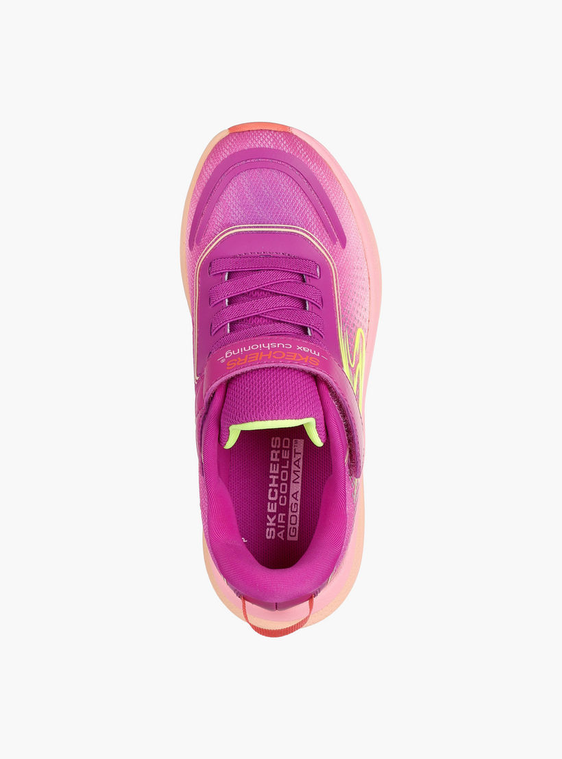 Skechers Girls MAX CUSHIONING ASCEND Hook & Loop Sports Shoes-girls-shoes-sneakers-image-2