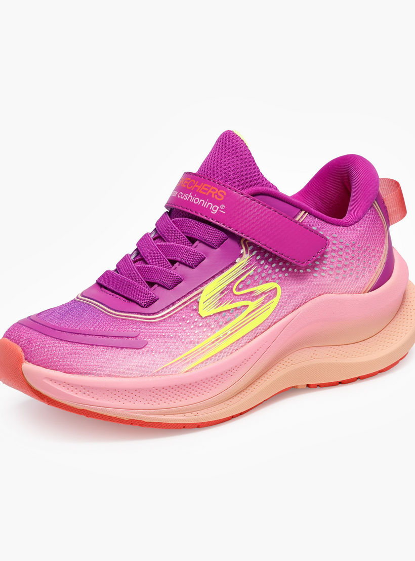 Skechers Girls MAX CUSHIONING ASCEND Hook & Loop Sports Shoes-girls-shoes-sneakers-image-3