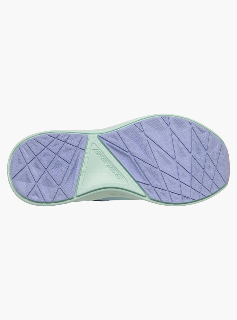 Skechers Girls MAX CUSHIONING ASCEND Hook & Loop Sports Shoes-girls-shoes-sneakers-image-4