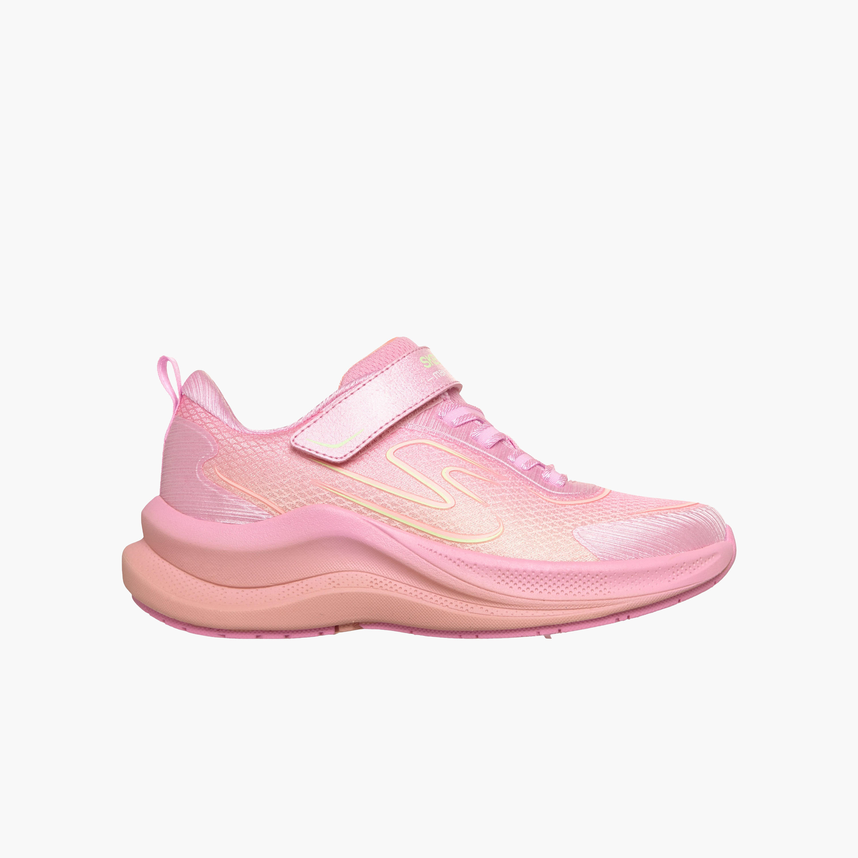 Skechers Girls MAX CUSHIONING ASCEND Hook & Loop Sports Shoes-girls-shoes-sneakers-image-1