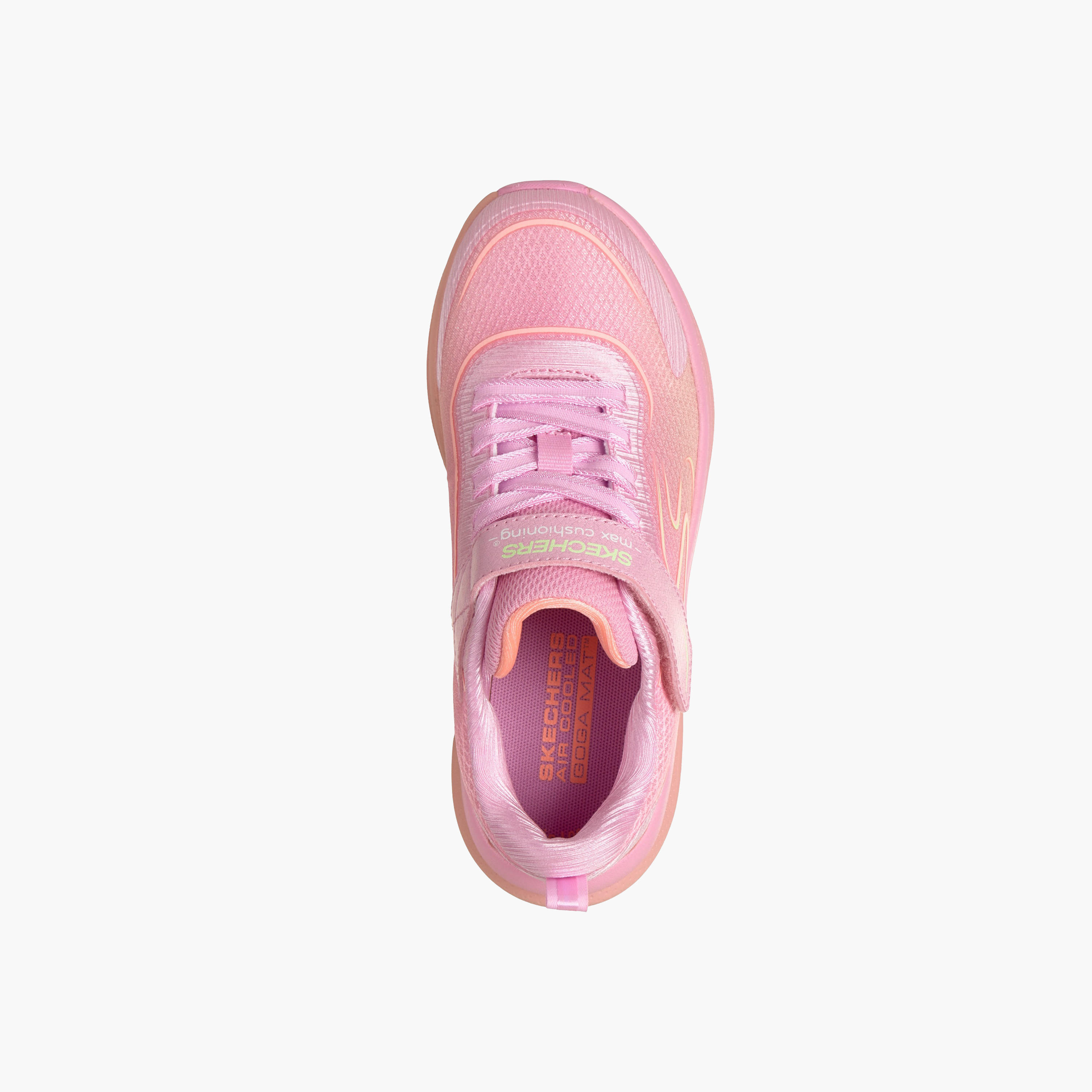 Skechers Girls MAX CUSHIONING ASCEND Hook & Loop Sports Shoes-girls-shoes-sneakers-image-2