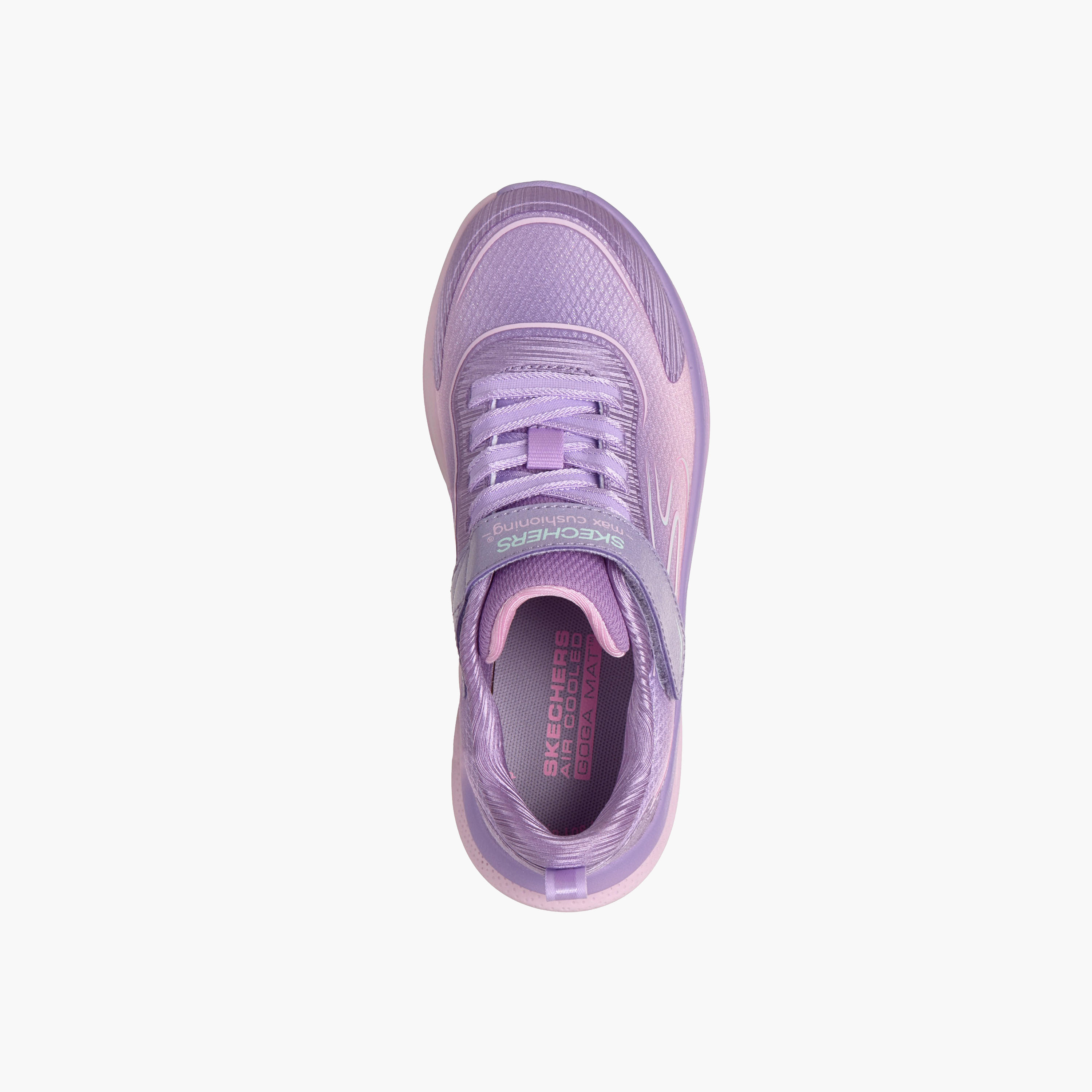 Skechers Girls MAX CUSHIONING ASCEND Hook & Loop Sports Shoes-girls-shoes-sneakers-image-2