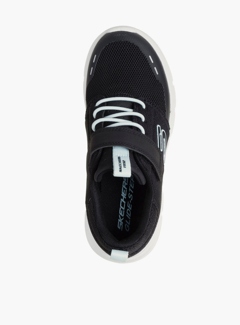 Skechers Girls GLIDE-STEP FLOW Hook & Loop Sneakers-girls-shoes-sneakers-image-2
