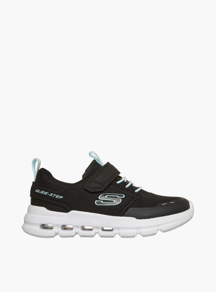 Skechers Girls GLIDE-STEP FLOW Hook & Loop Sneakers-girls-shoes-sneakers-image-3