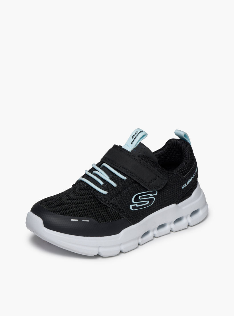 Skechers Girls GLIDE-STEP FLOW Hook & Loop Sneakers-girls-shoes-sneakers-image-4