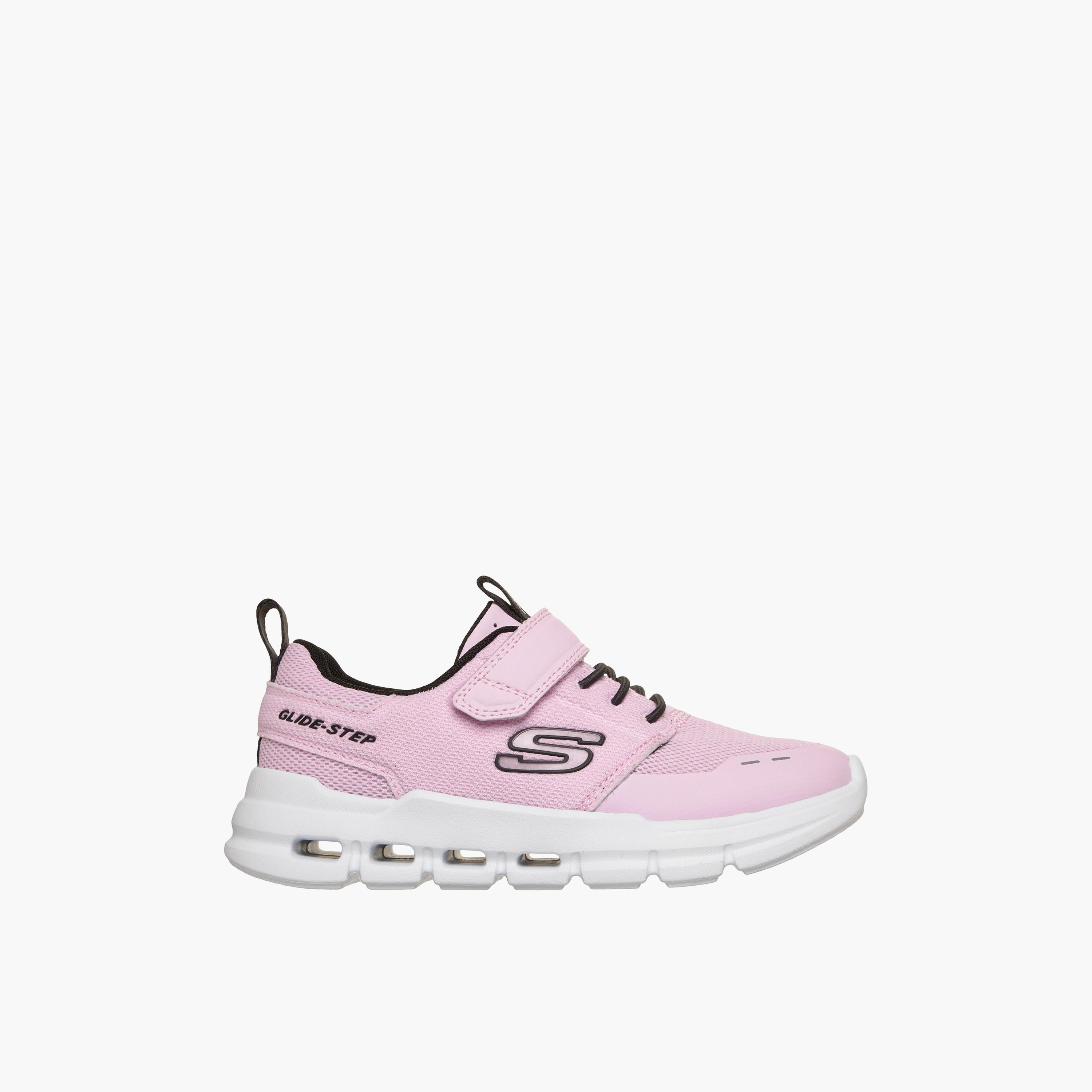 Skechers Girls GLIDE-STEP FLOW Hook & Loop Sneakers-girls-shoes-sneakers-image-3