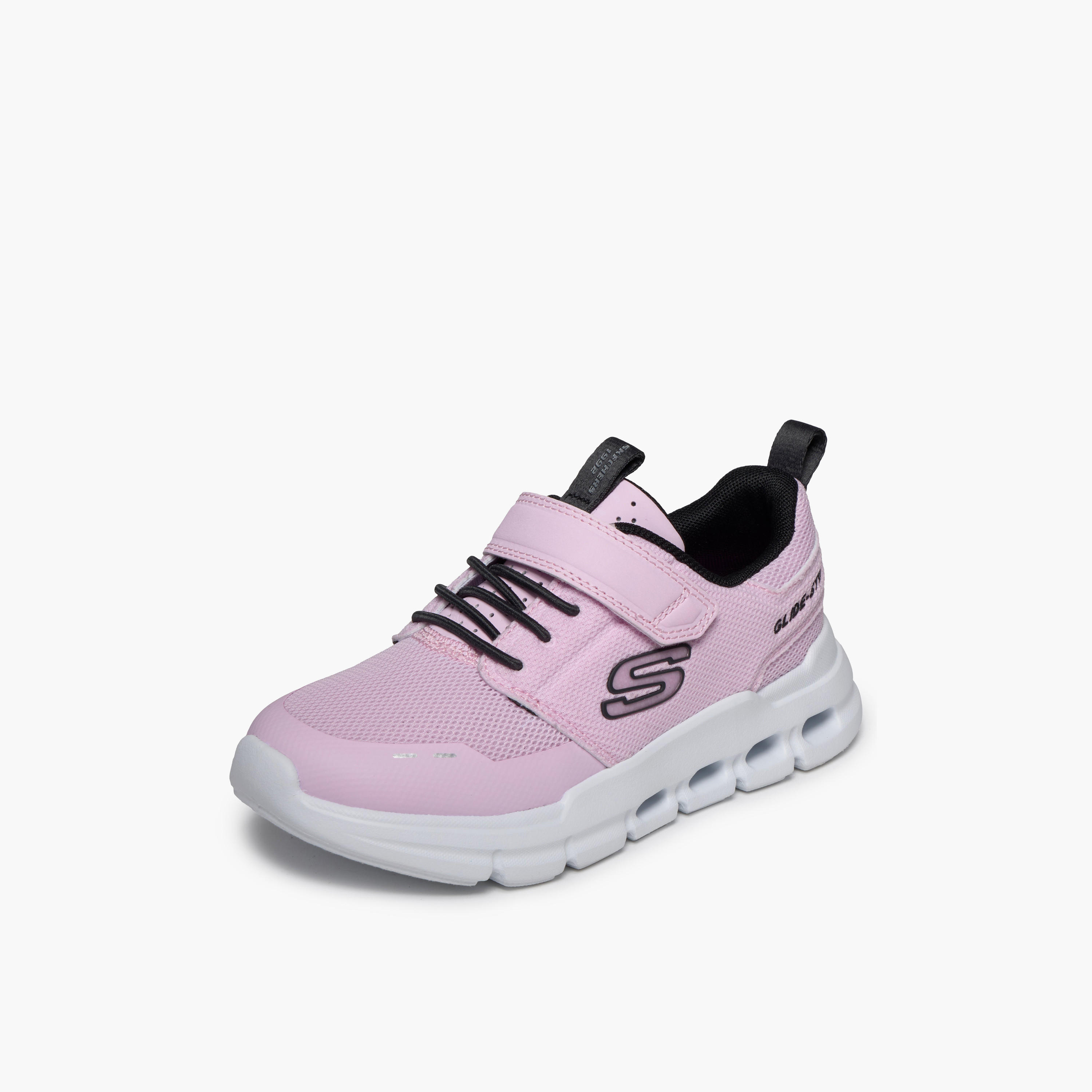 Skechers Girls GLIDE-STEP FLOW Hook & Loop Sneakers-girls-shoes-sneakers-image-4