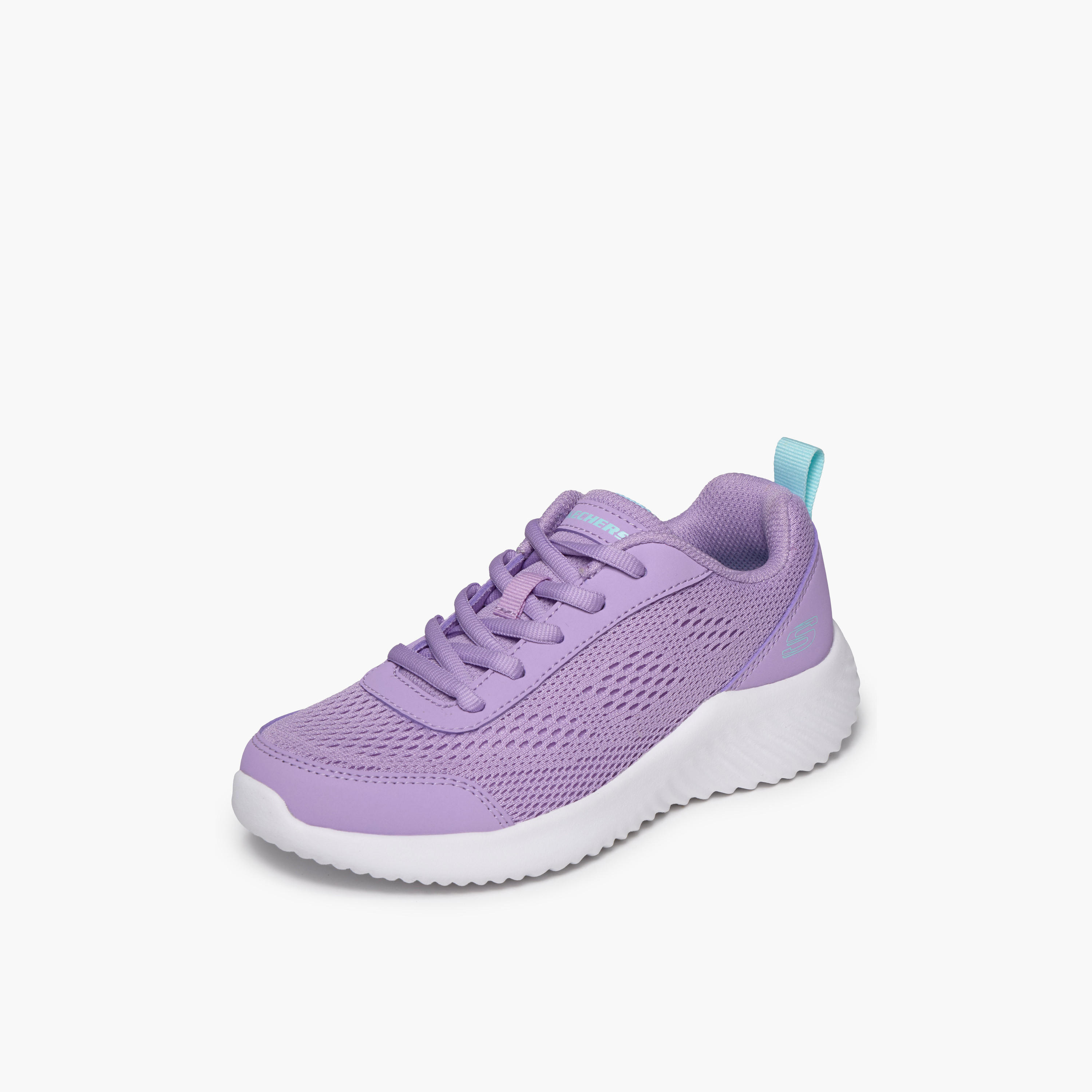 حذاء سنيكرز برباط للبنات باوندر من سكيتشرز-girls-shoes-sneakers-image-4