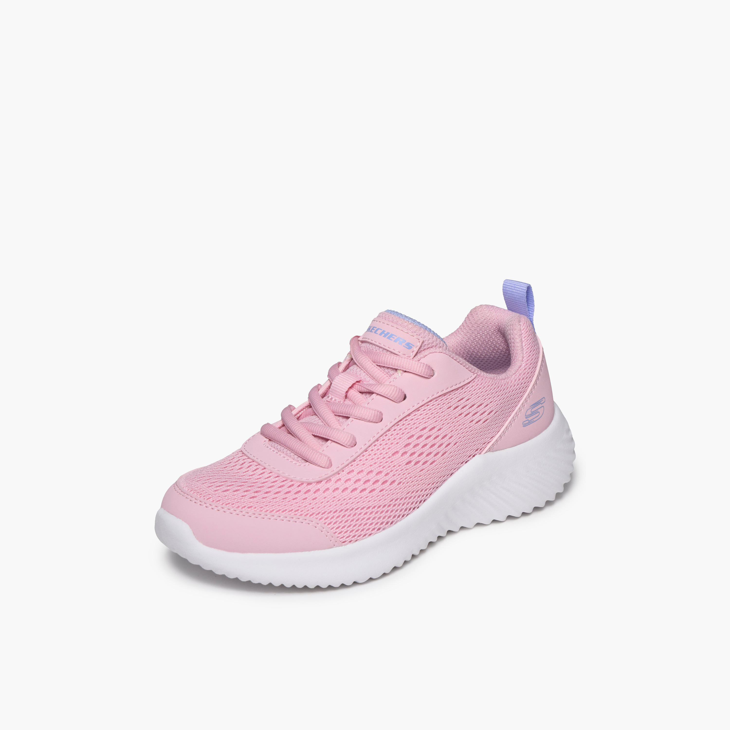 Skechers Girls BOUNDER Lace-Up Sneakers-girls-shoes-sneakers-image-3