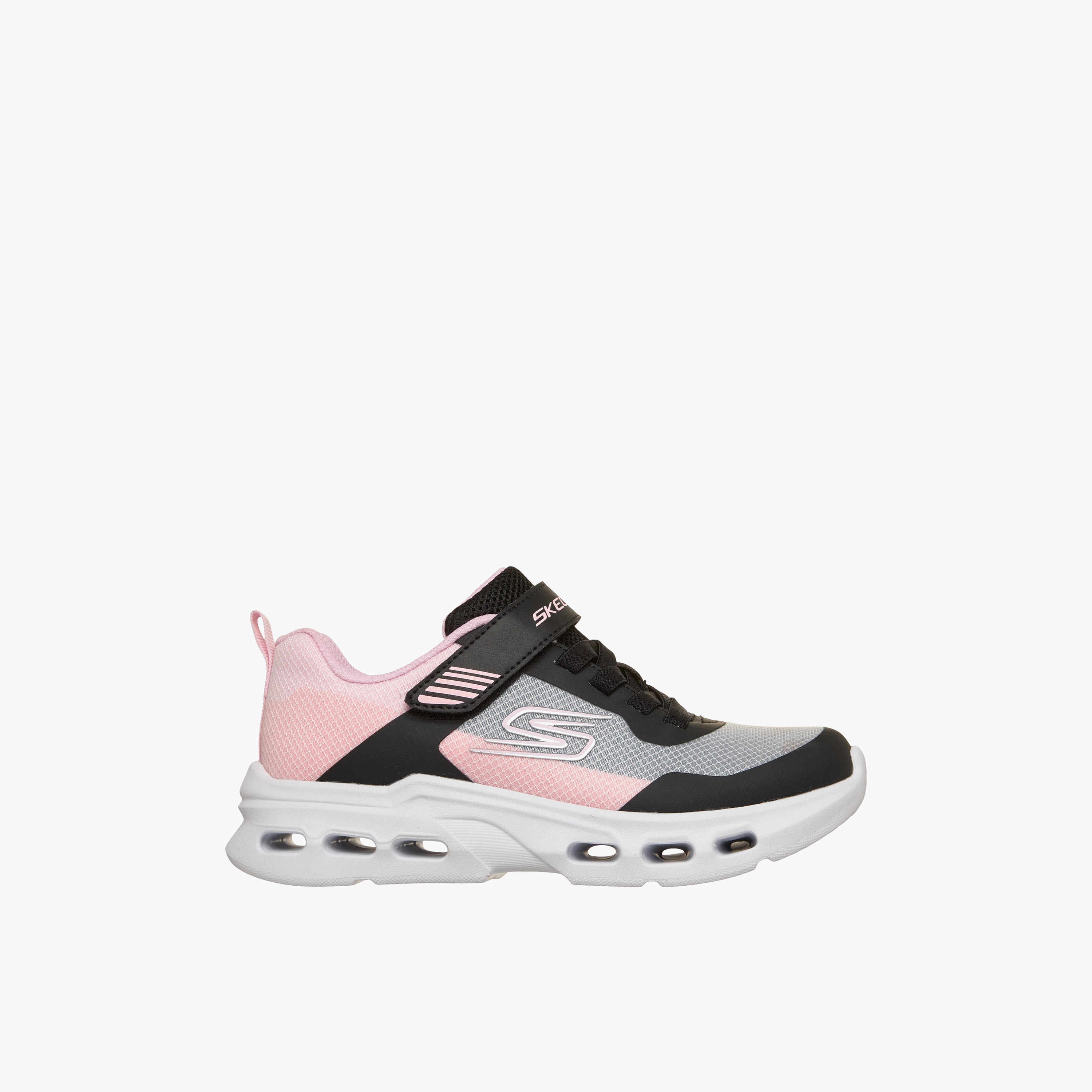 Skechers Girl's Glide-Step Aero Hook & Loop Sneakers-girls-shoes-sneakers-image-3