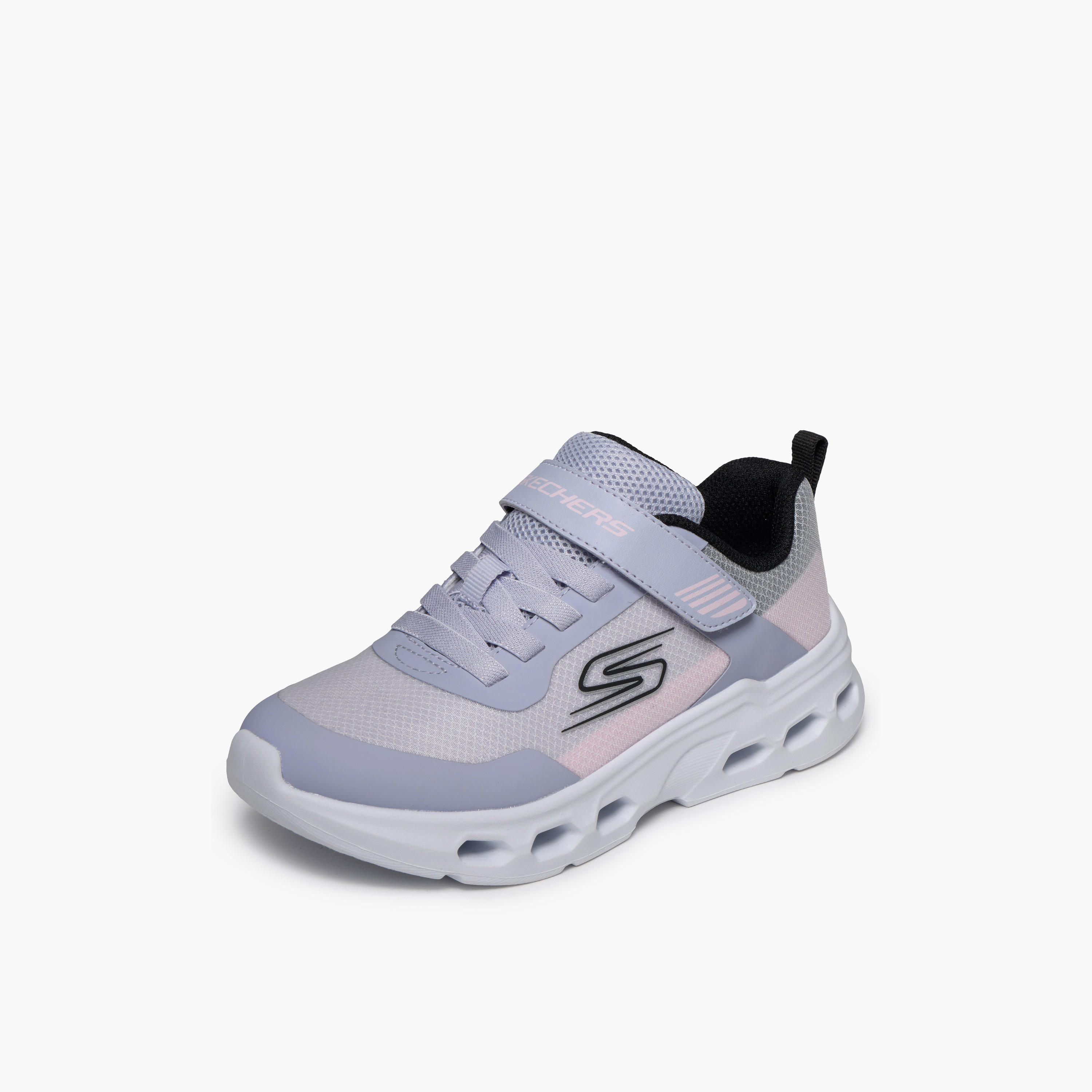 حذاء سنيكرز بشريط إغلاق لاصق جلايد- ستب إيرو للبنات من سكيتشرز-girls-shoes-sneakers-image-4