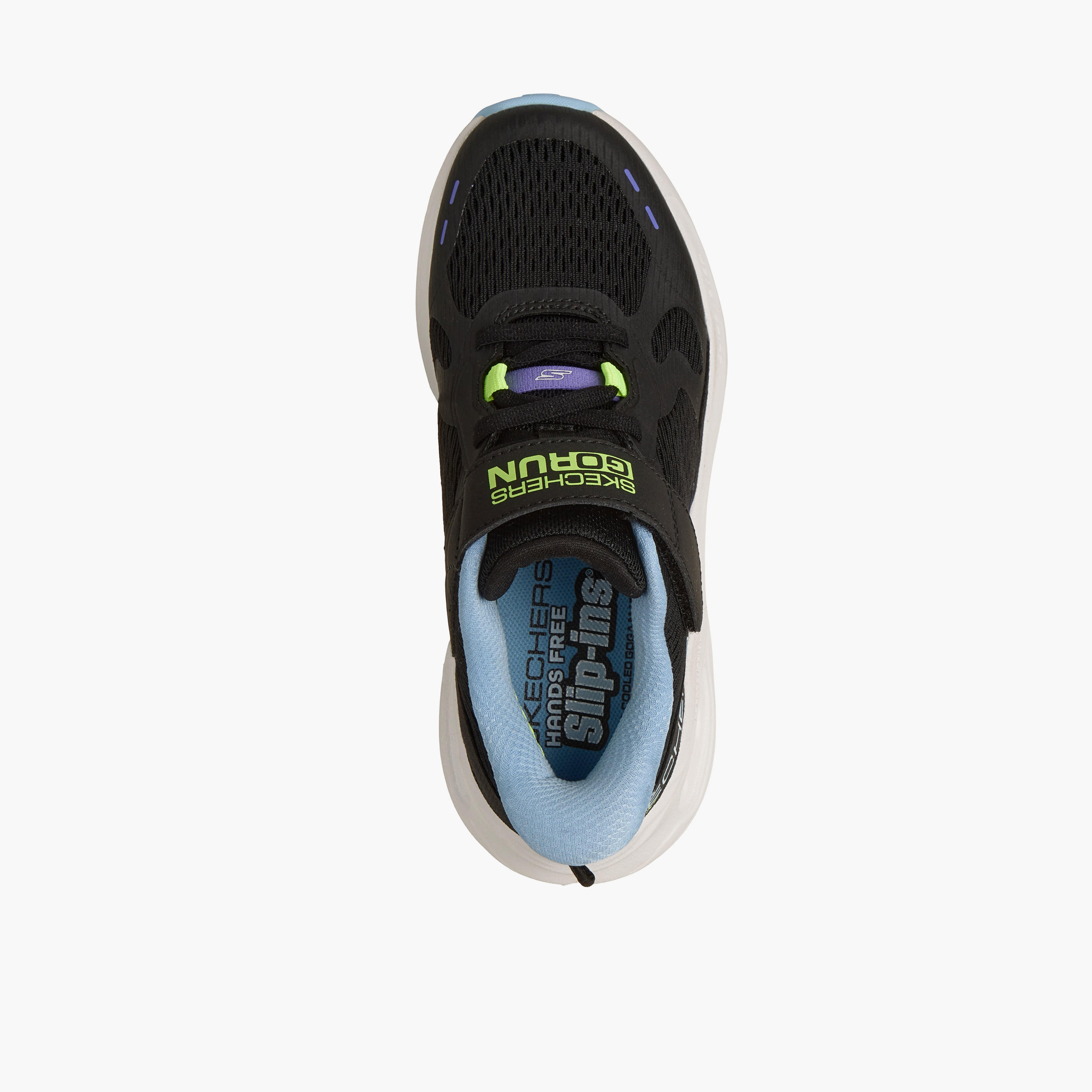 Skechers Girls MAX CUSHIONING GLIDE-STEP Hook & Loop Sneakers-girls-shoes-sneakers-image-2