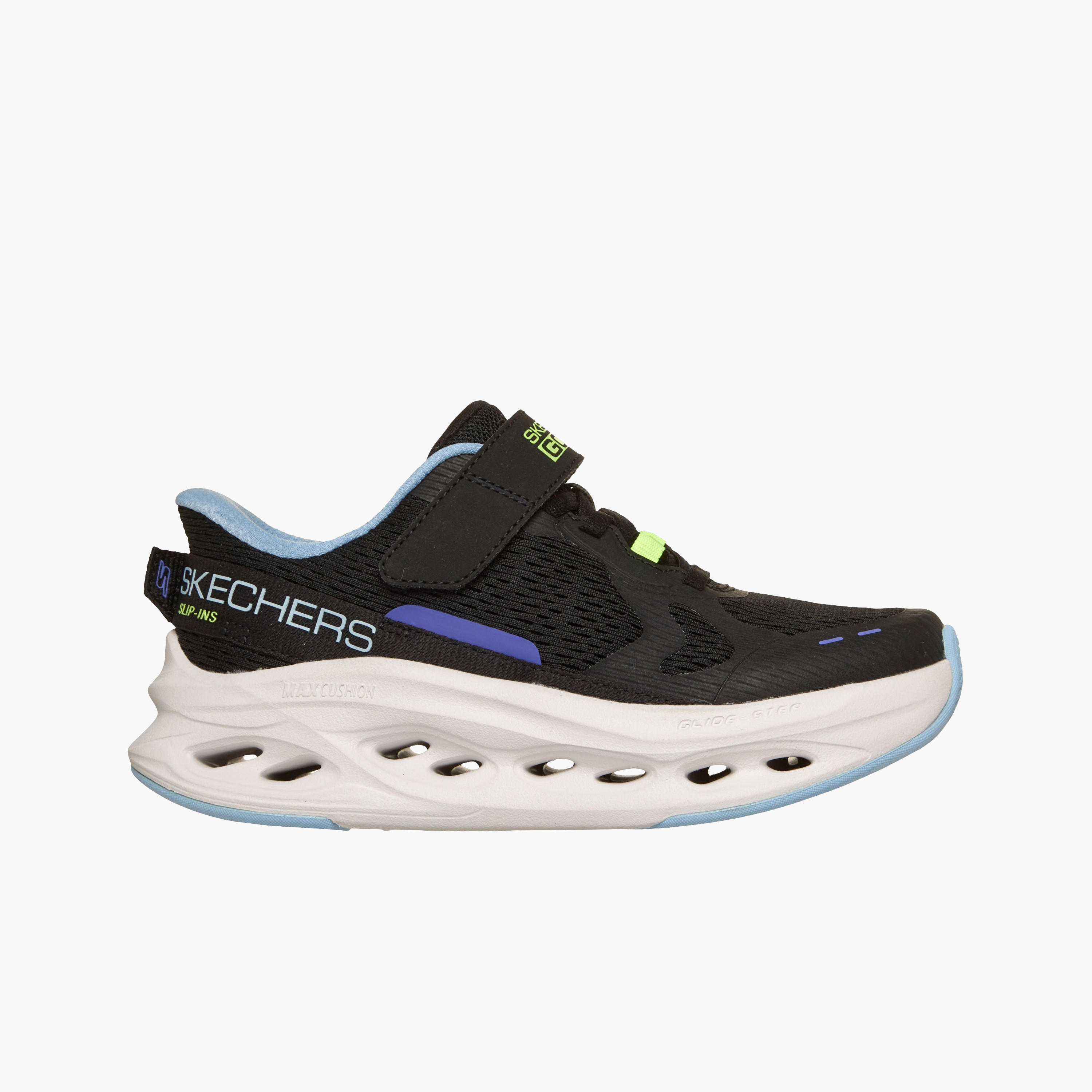 Skechers Girls Hook & Loop Sports Shoes-sports-girls-shoes-image-1