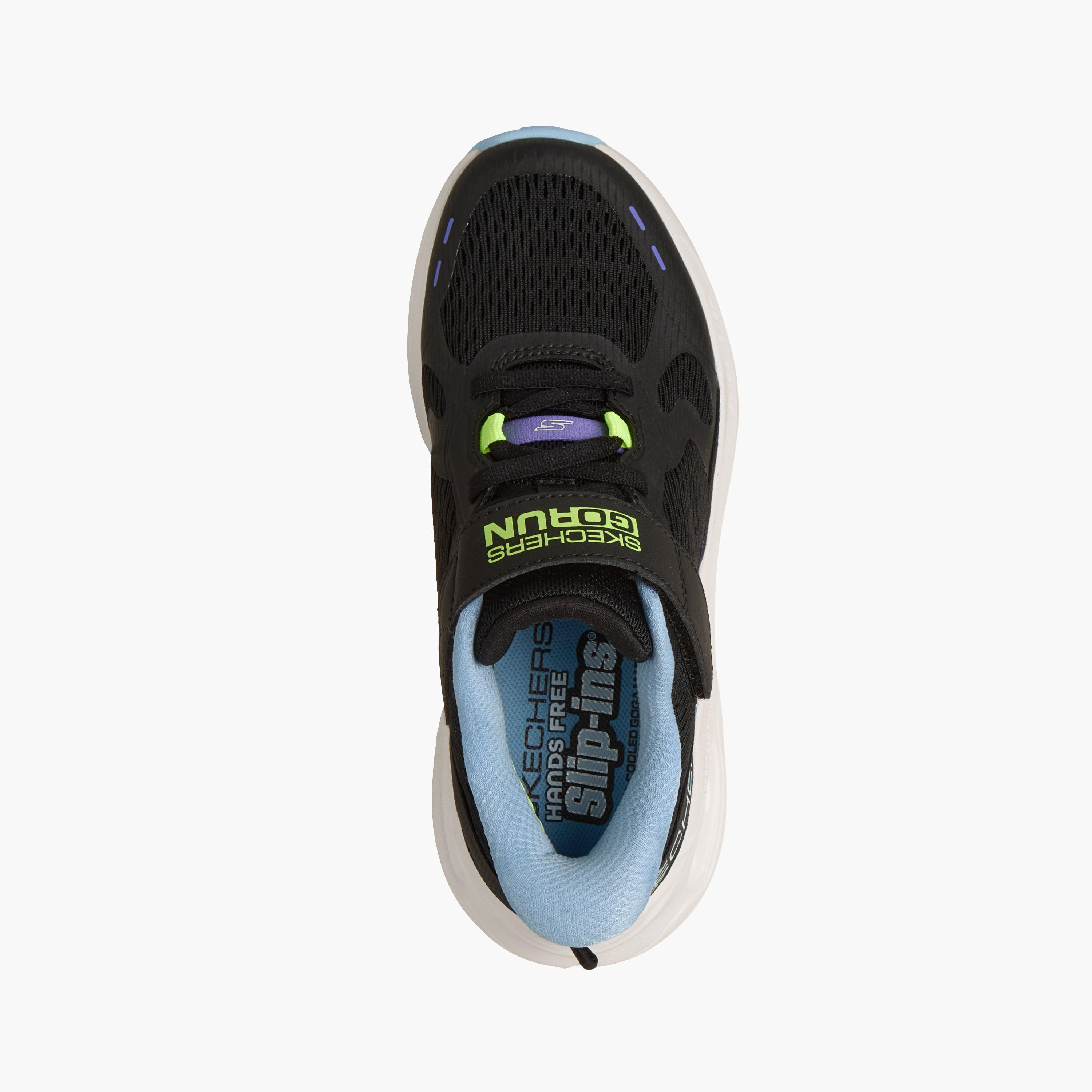 Skechers Girls Hook & Loop Sports Shoes-sports-girls-shoes-image-2