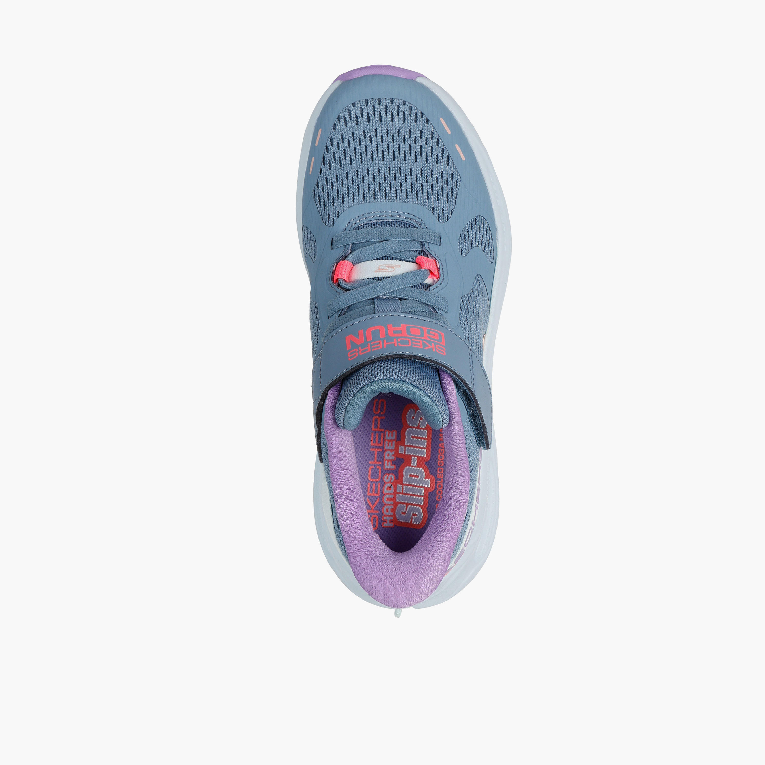 حذاء سنيكرز بشريط إغلاق لاصق ماكس كوشننج جلايد-ستب للبنات من سكيتشرز-girls-shoes-sneakers-image-2