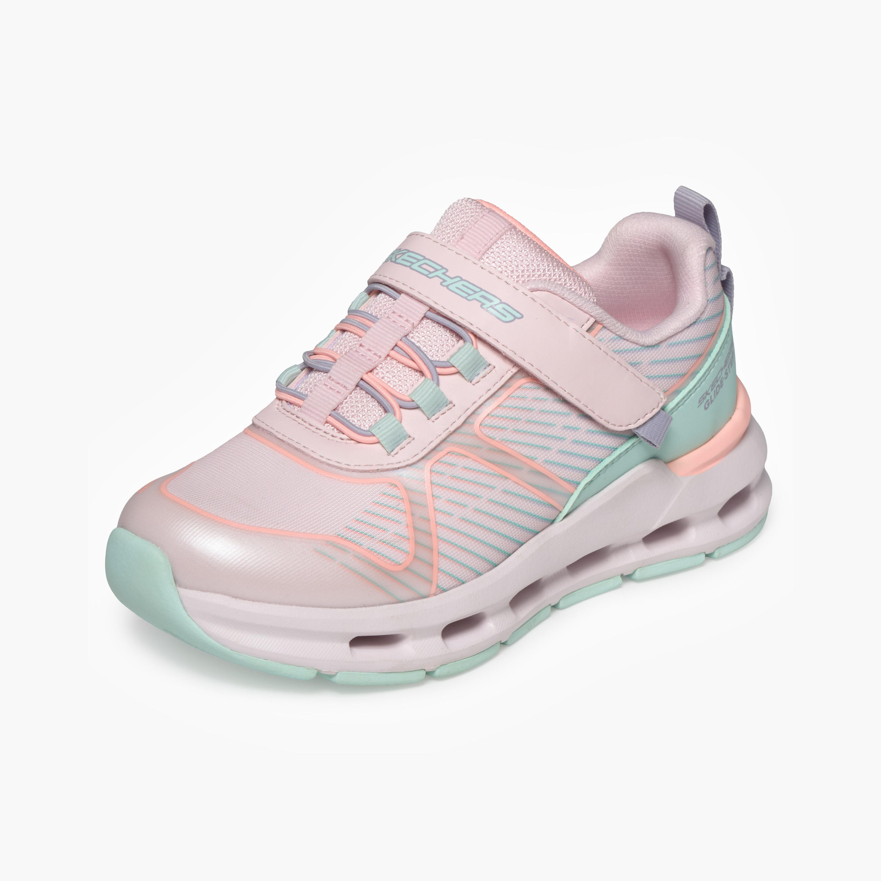 حذاء رياضي للبنات جلايد ستيب + بشريط إغلاق لاصق من سكيتشرز-girls-shoes-sneakers-image-3