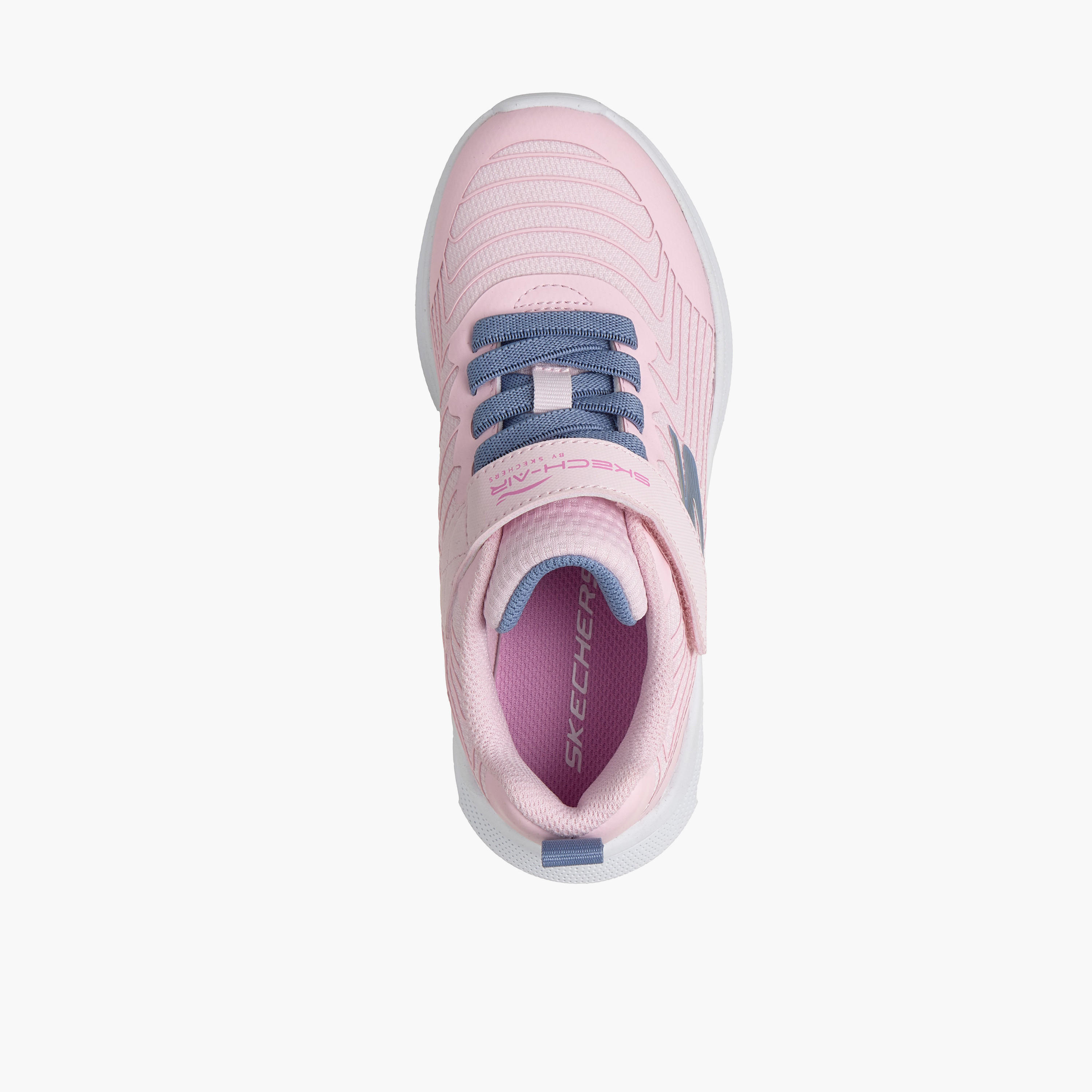 Skechers Girls MICROSPEC MAX VELOCITY Hook & Loop Sneakers-girls-shoes-sneakers-image-2