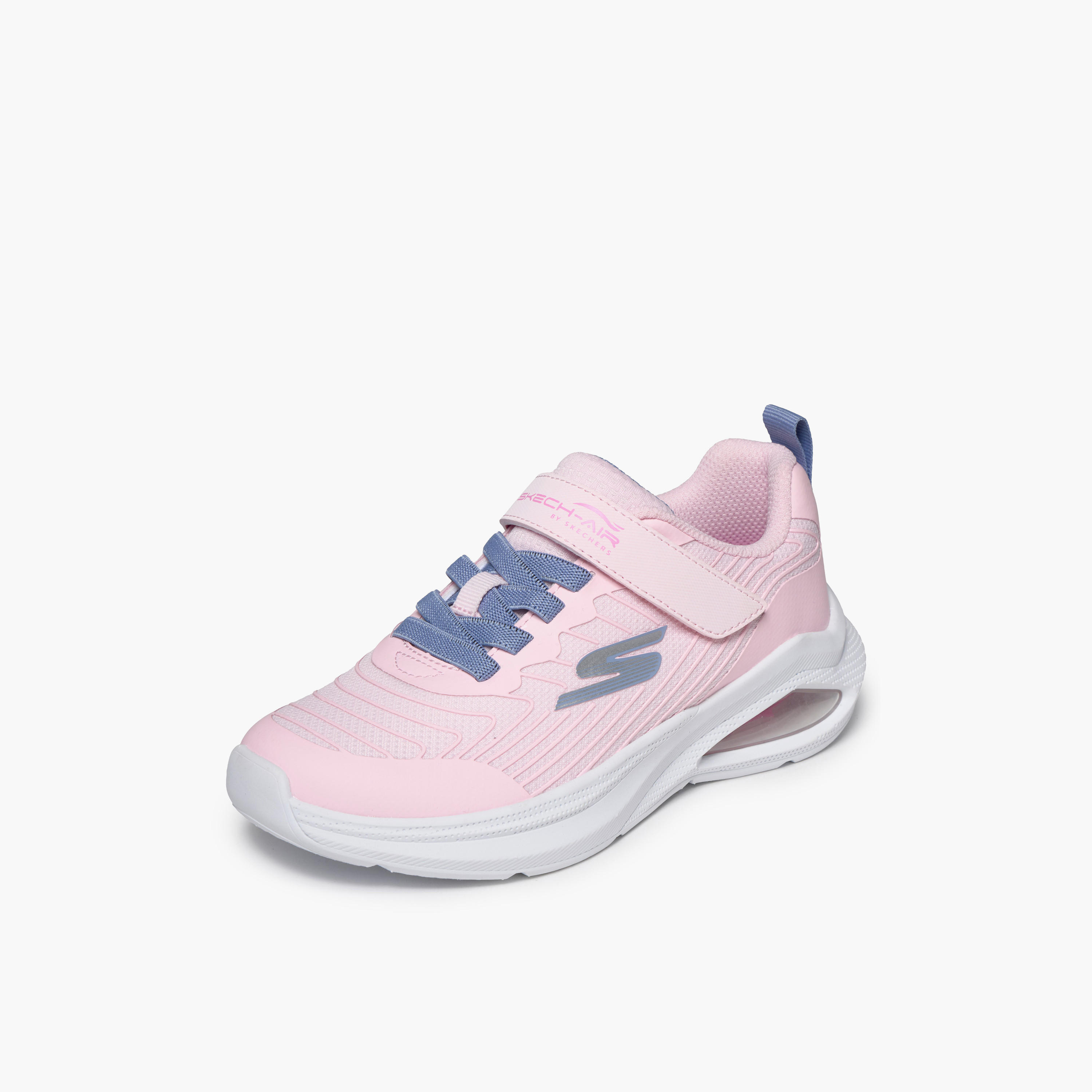 Skechers Girls MICROSPEC MAX VELOCITY Hook & Loop Sneakers-girls-shoes-sneakers-image-4