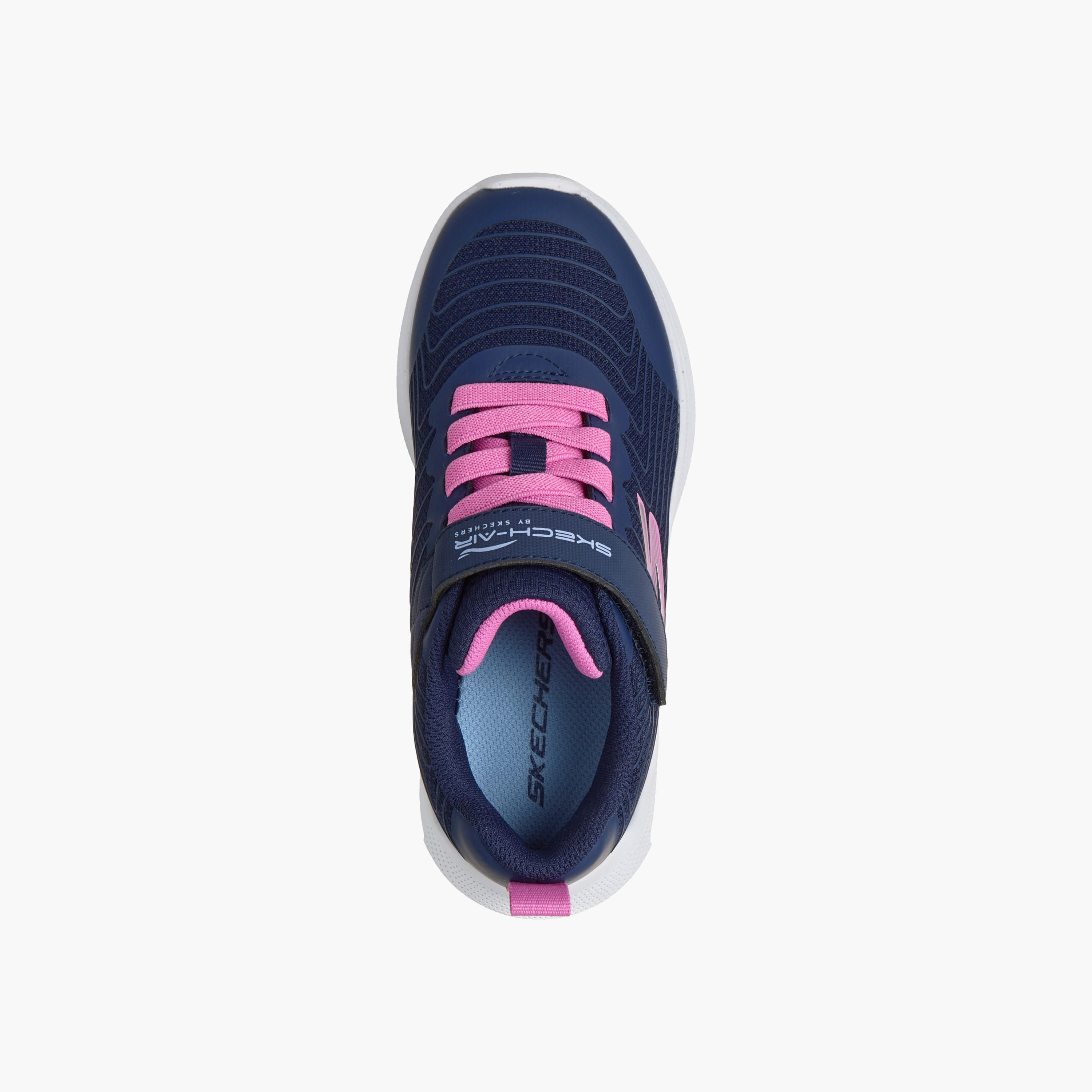 Skechers Girls MICROSPEC MAX VELOCITY Hook & Loop Sports Shoes-girls-shoes-sneakers-image-2