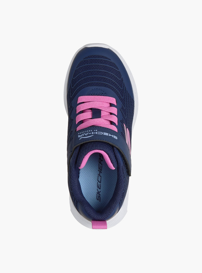 Skechers Girls MICROSPEC MAX VELOCITY Hook & Loop Sports Shoes-girls-shoes-sneakers-image-2