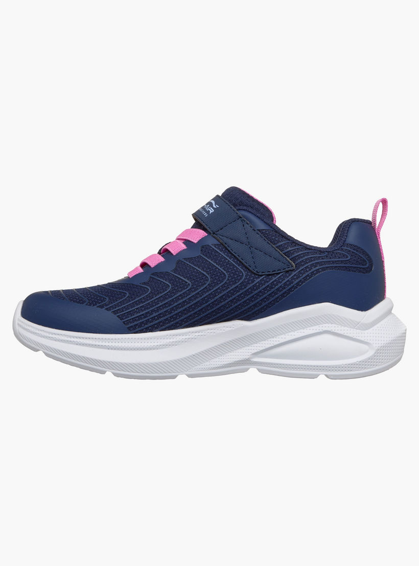 Skechers Girls MICROSPEC MAX VELOCITY Hook & Loop Sports Shoes-girls-shoes-sneakers-image-6