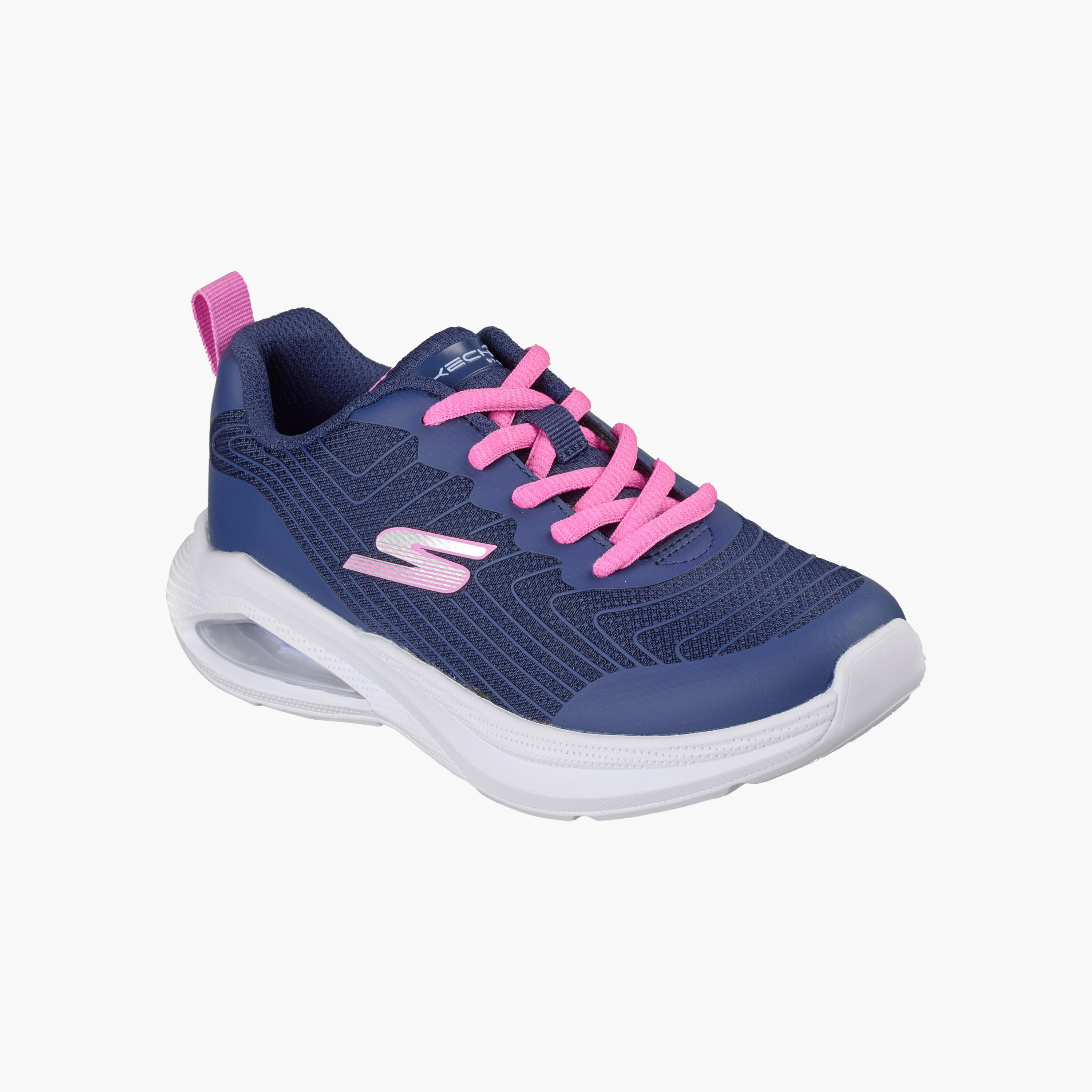 Skechers Girls MICROSPEC MAX VELOCITY Lace-Up Sports Shoes-girls-shoes-sneakers-image-4