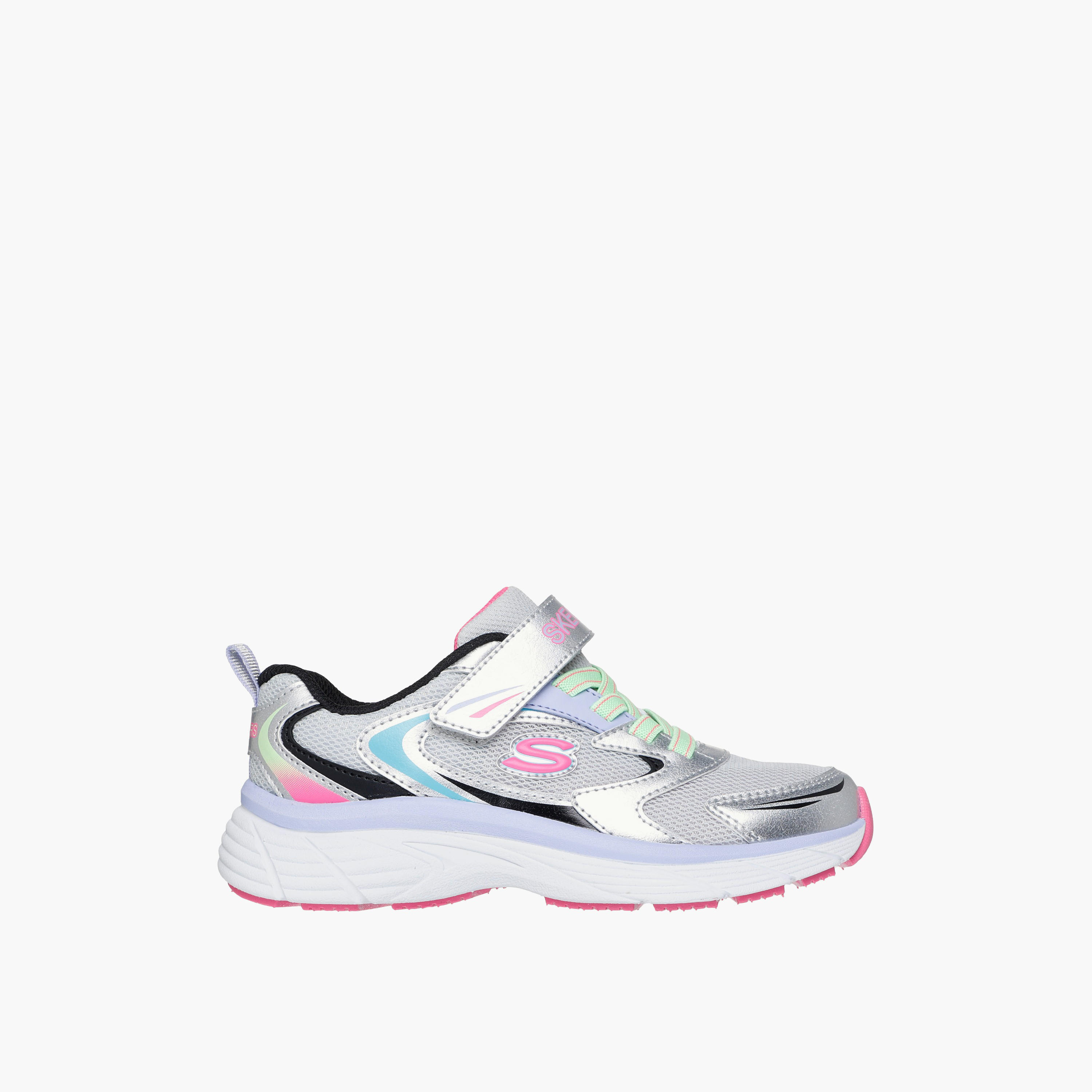 حذاء رياضي بشريط إغلاق لاصق للفتيات من سكيتشرز-sports-girls-shoes-image-2