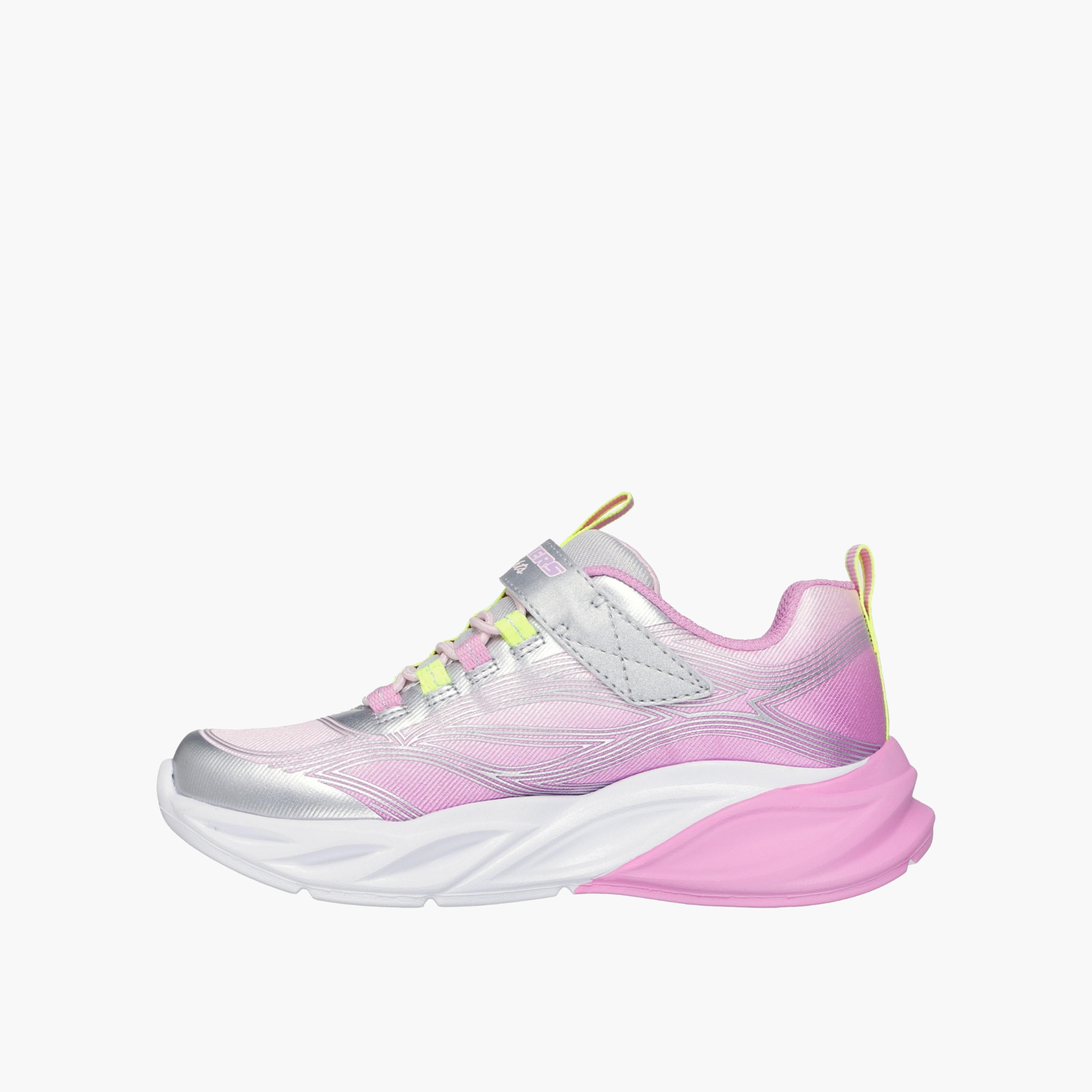 حذاء رياضي بشريط إغلاق لاصق كوزميك جلو للبنات من سكيتشرز-sports-girls-shoes-image-5