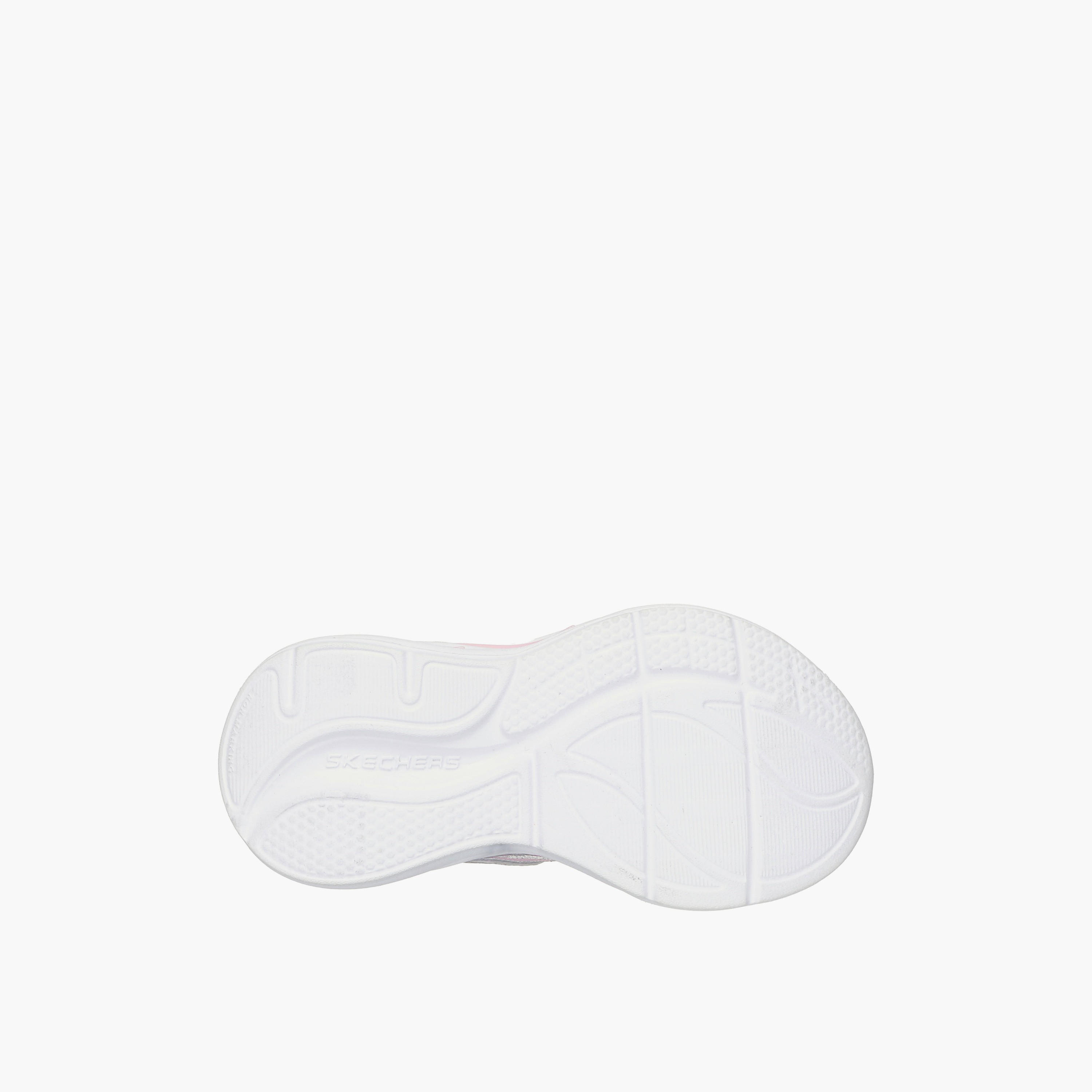 Skechers Girls Hook & Loop Light-Up Sports Shoes-baby-girls-shoes-closedshoes-image-6