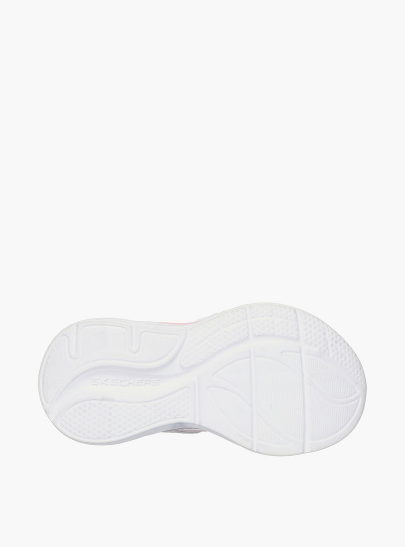 Skechers Girls Hook & Loop Light-Up Sports Shoes-baby-girls-shoes-closedshoes-image-6