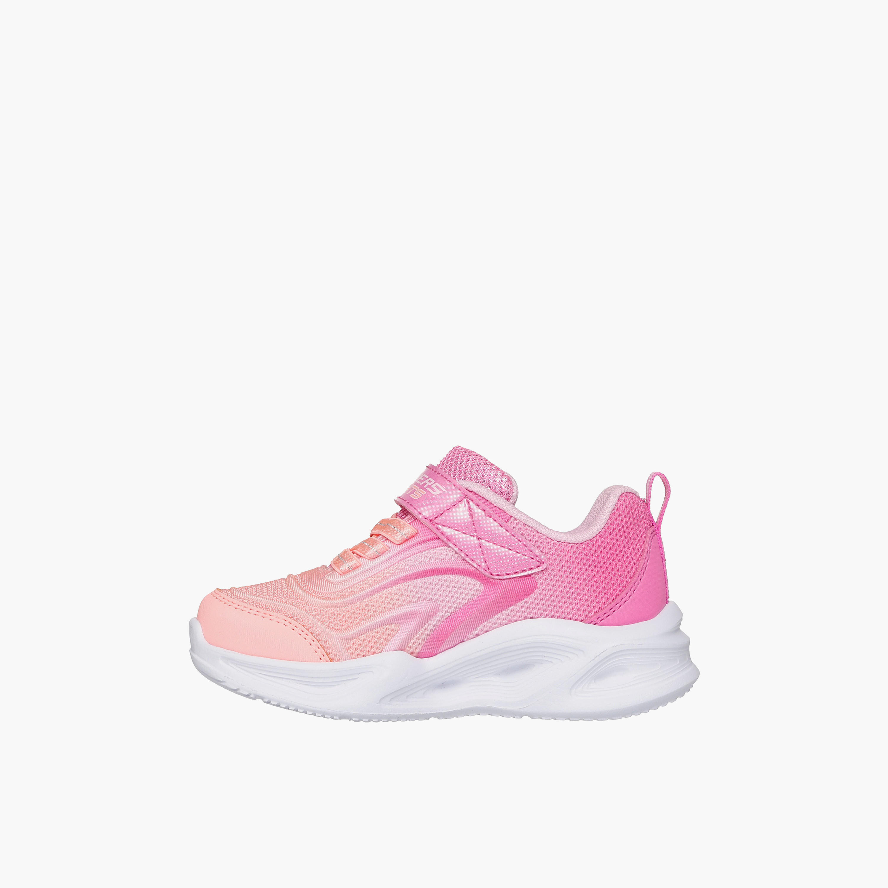 Skechers Girls SOLA GLOW - COLOR BR Light-Up Sneakers - 303713N-PKMT-baby-girls-shoes-closedshoes-image-3