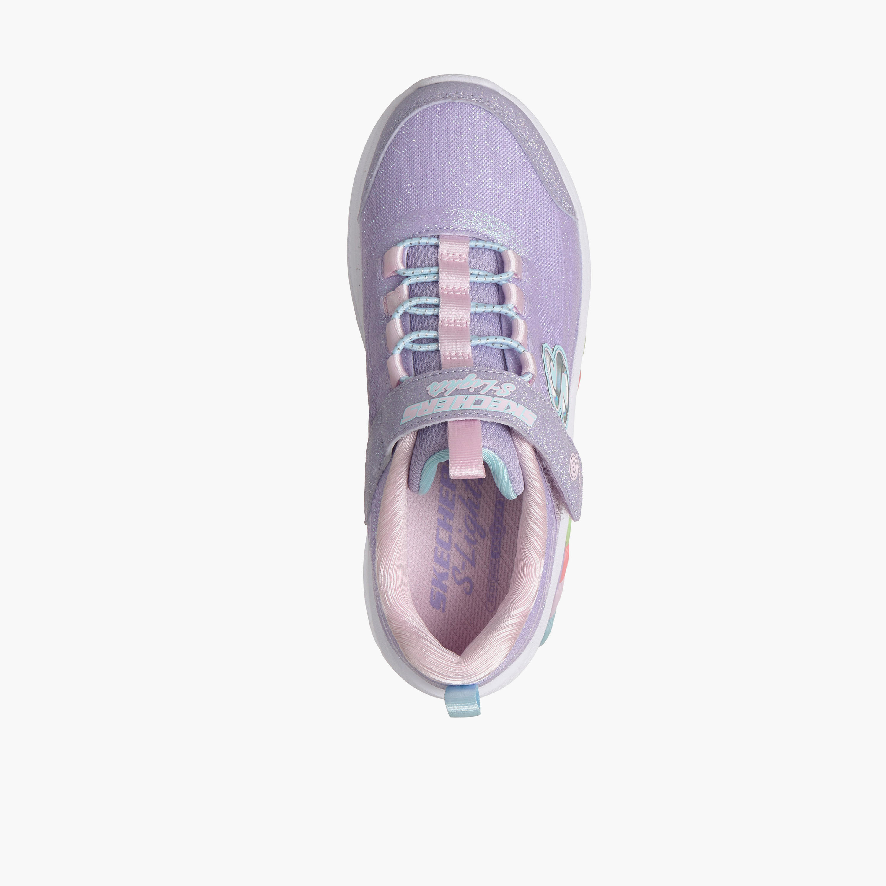 حذاء سنيكرز بشريط إغلاق رينبو كروزر للبنات من سكيتشرز-girls-shoes-sneakers-image-2
