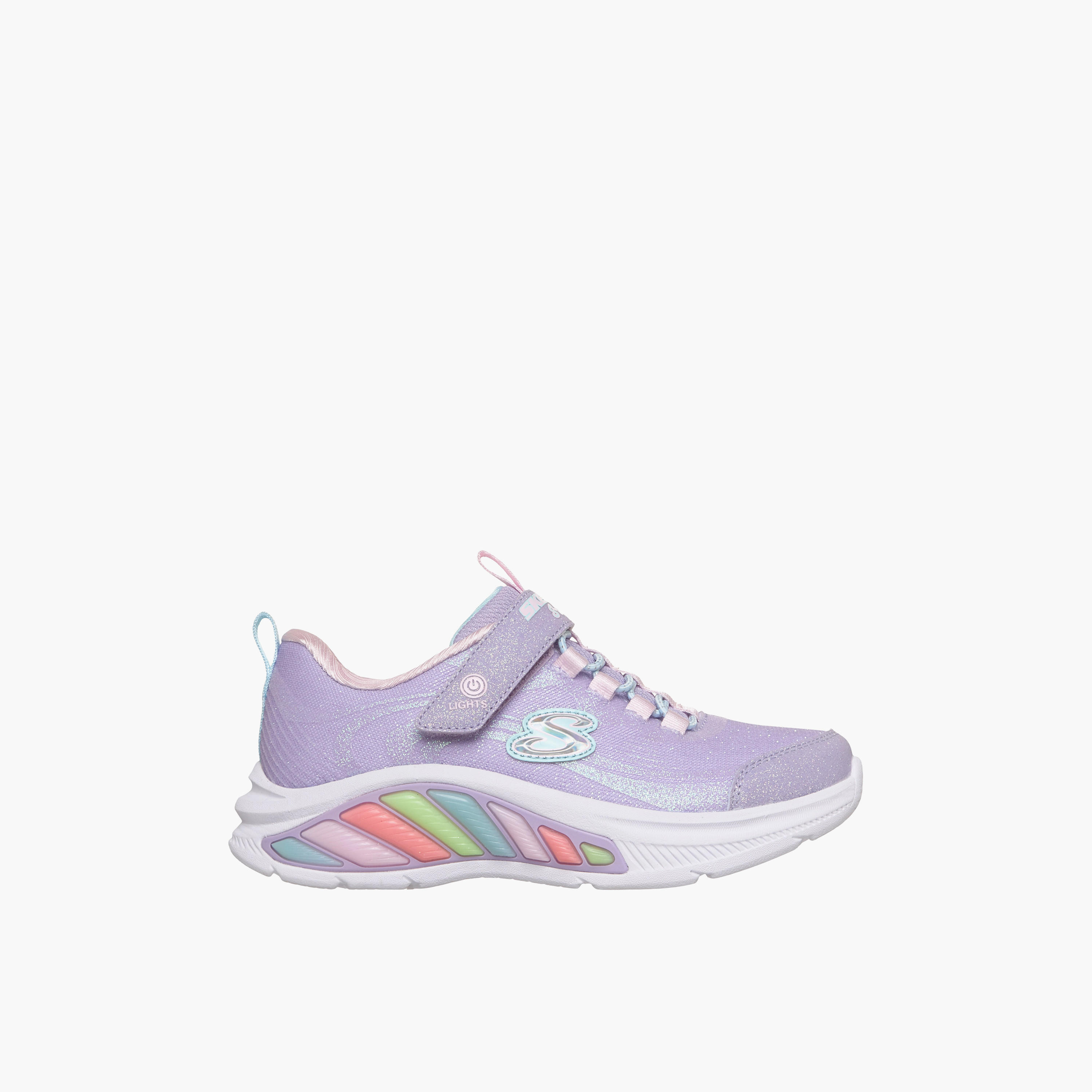 حذاء سنيكرز بشريط إغلاق رينبو كروزر للبنات من سكيتشرز-girls-shoes-sneakers-image-3