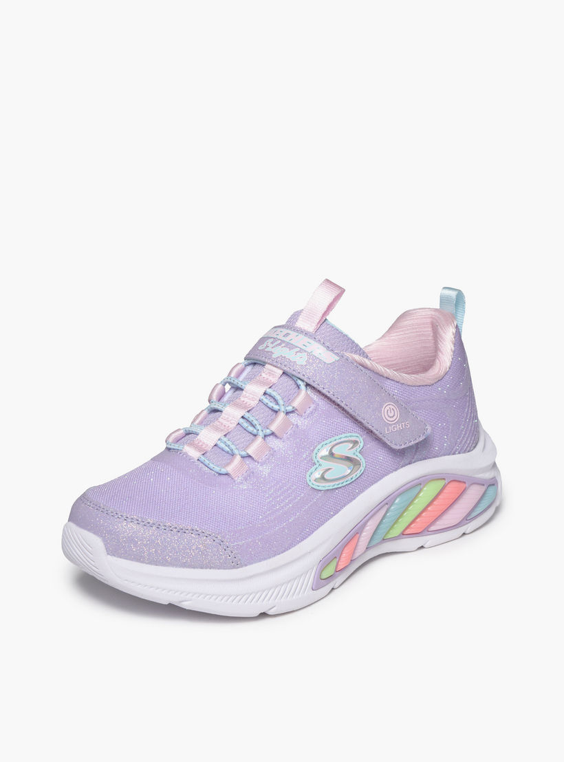 حذاء سنيكرز بشريط إغلاق رينبو كروزر للبنات من سكيتشرز-girls-shoes-sneakers-image-4