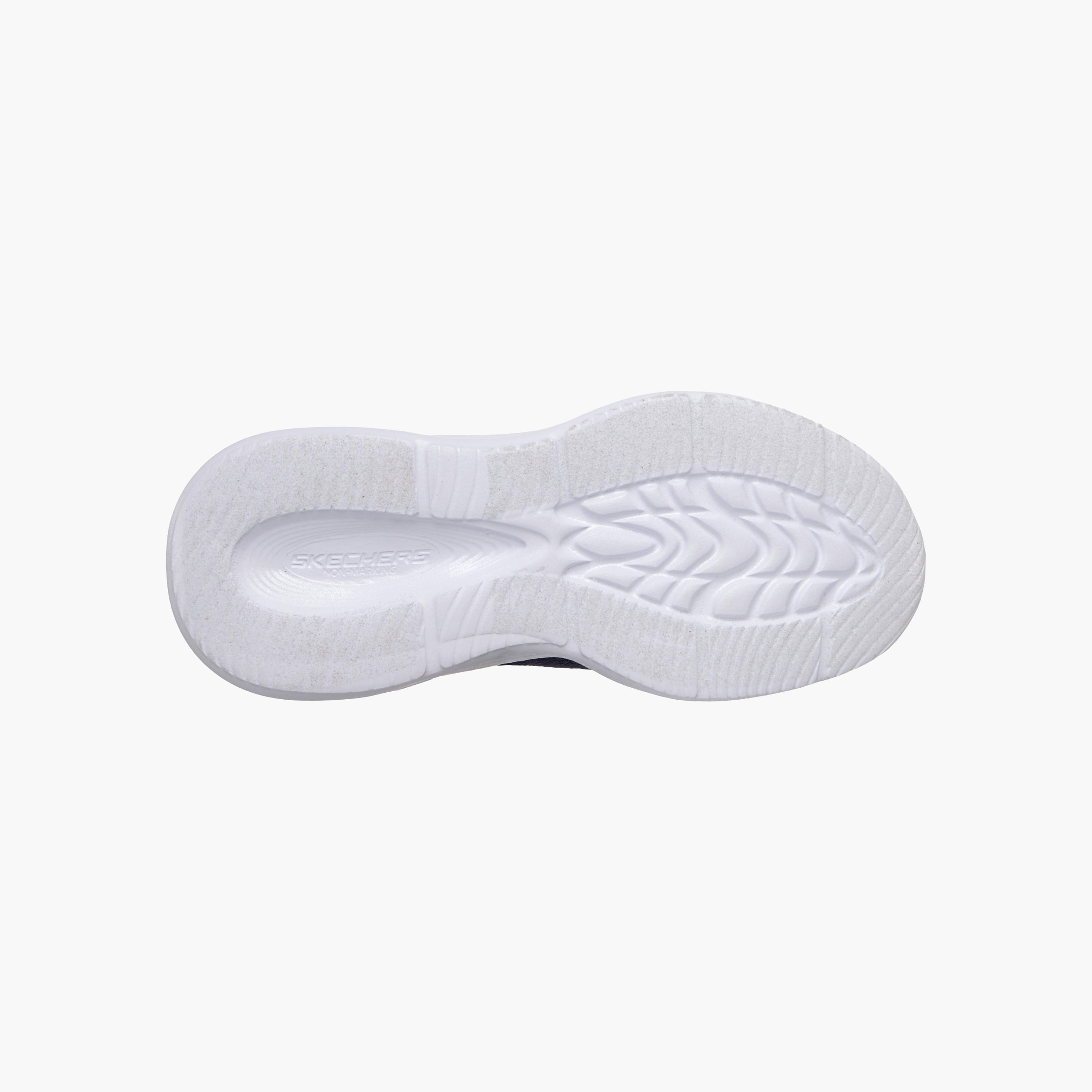حذاء رياضي سهل الارتداء بطبعات شعار للبنات من سكيتشرز-girls-shoes-sneakers-image-4