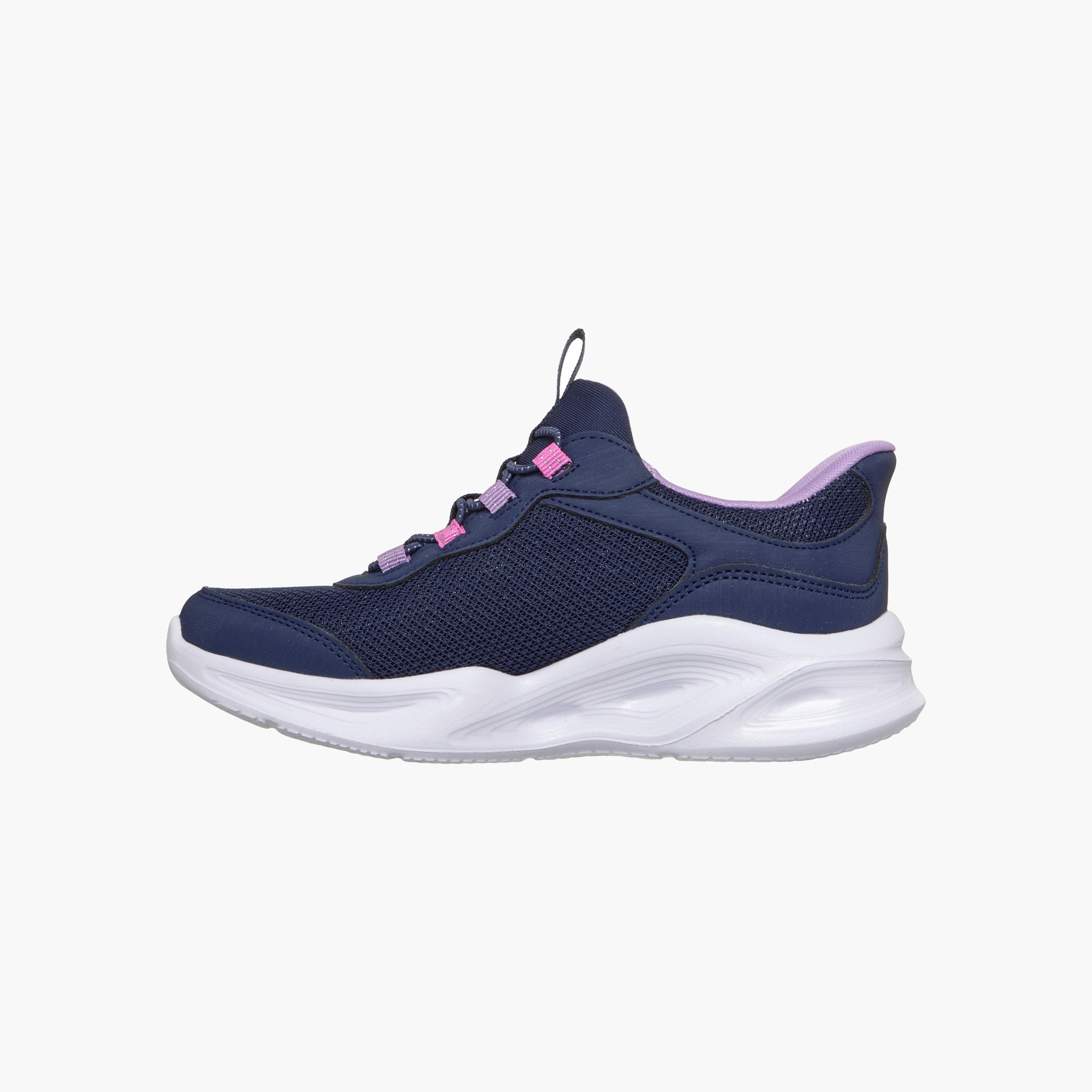 حذاء رياضي سهل الارتداء بطبعات شعار للبنات من سكيتشرز-girls-shoes-sneakers-image-6