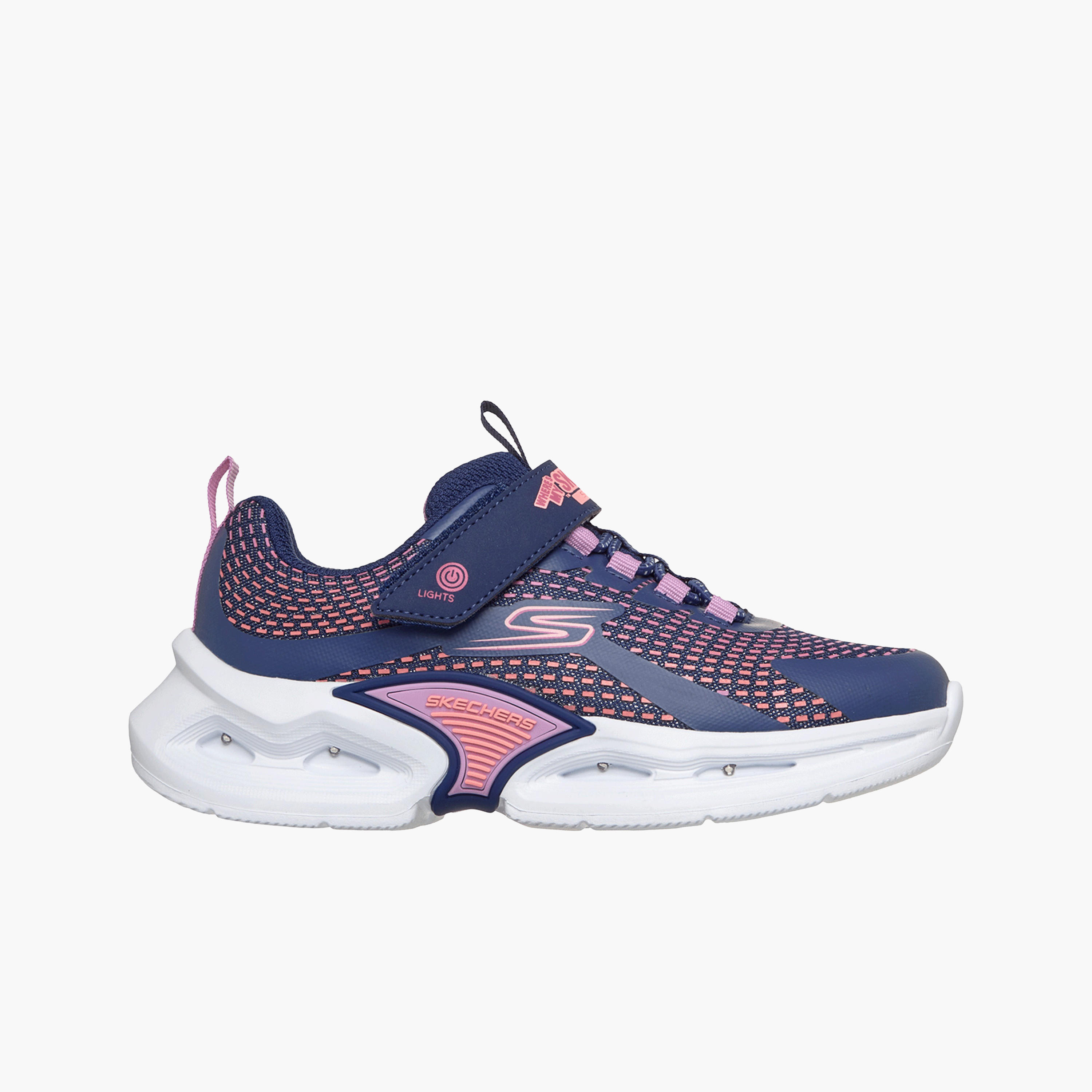 Skechers Girls KINETIC-LIGHTS Light-Up Sports Shoes-girls-shoes-sneakers-image-1