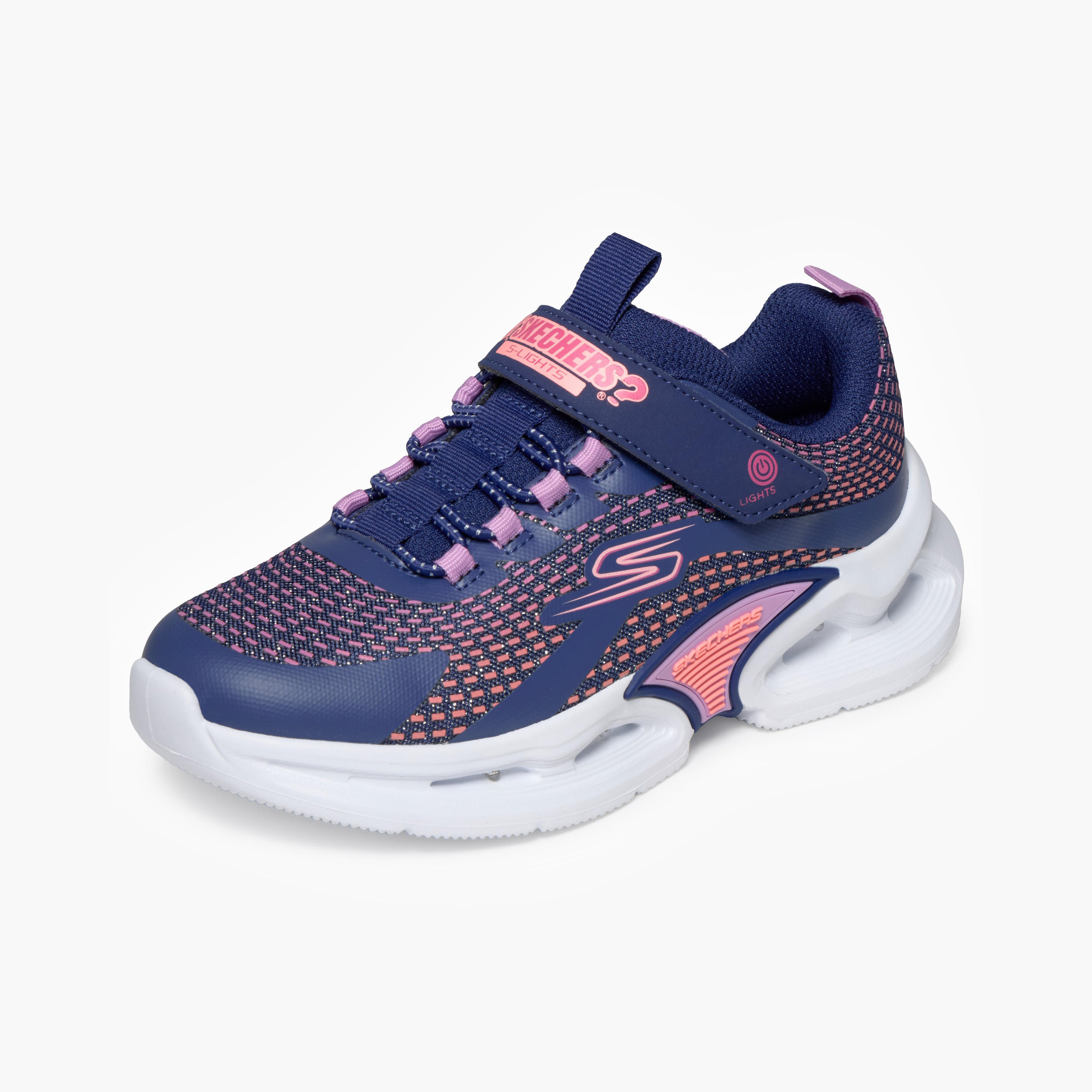 Skechers Girls KINETIC-LIGHTS Light-Up Sports Shoes-girls-shoes-sneakers-image-4
