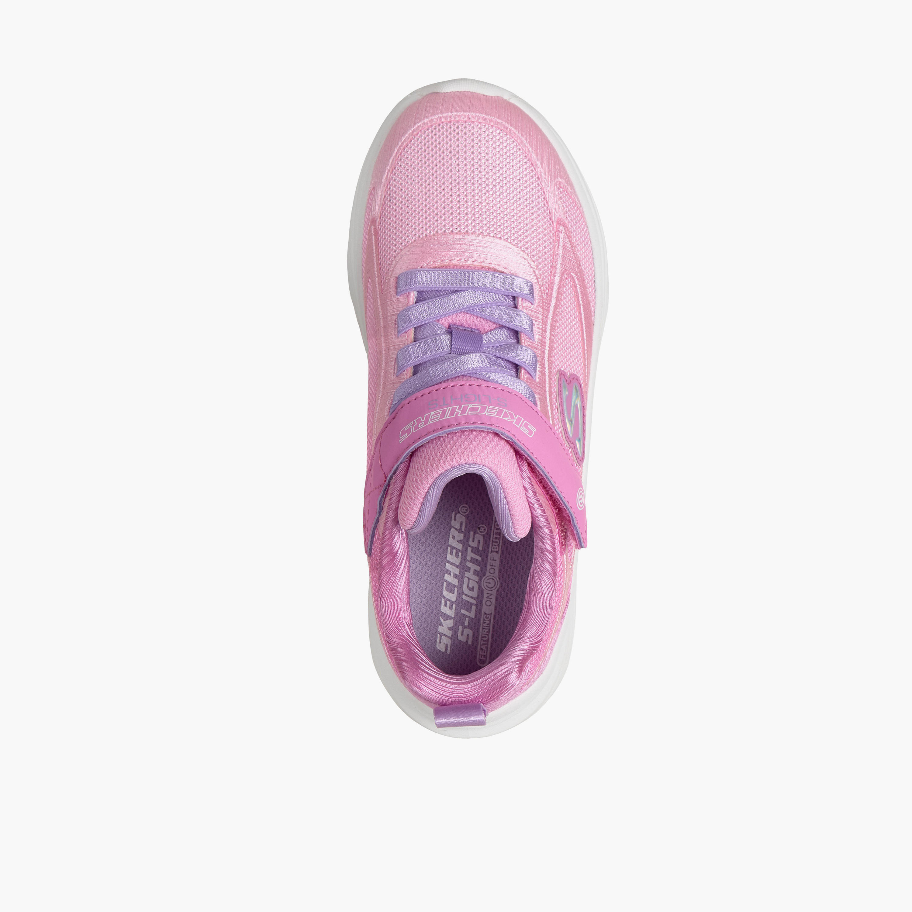 Skechers Girls Sola Glow 2.0 Hook & Loop Sneakers-girls-shoes-sneakers-image-3