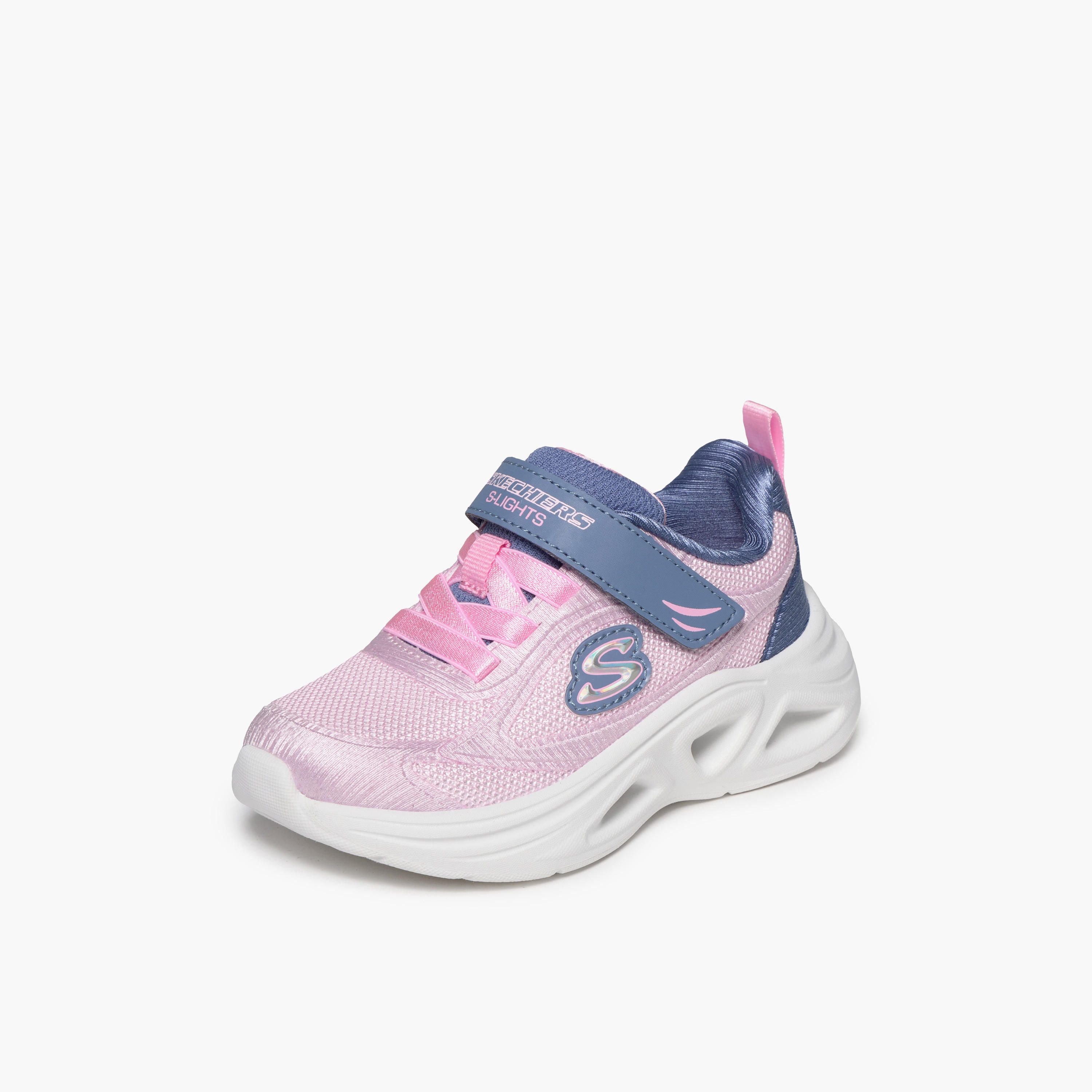 حذاء سنيكرز بشريط إغلاق لاصق سولا جلو 2.0 للبنات من سكيتشرز-girls-shoes-sneakers-image-4