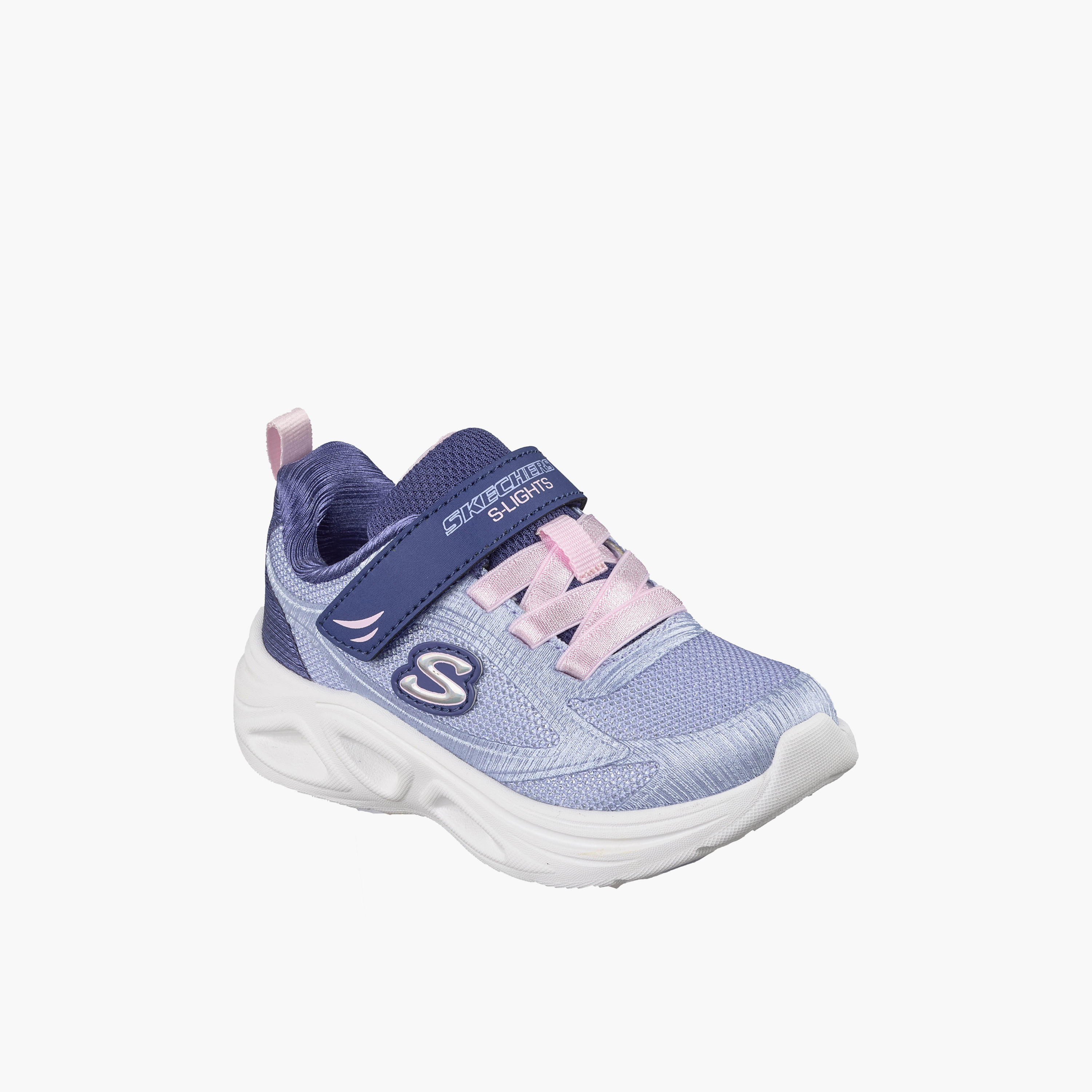 Skechers Girls SOLA GLOW 2.0 Hook & Loop Sneakers-girls-shoes-sneakers-image-1