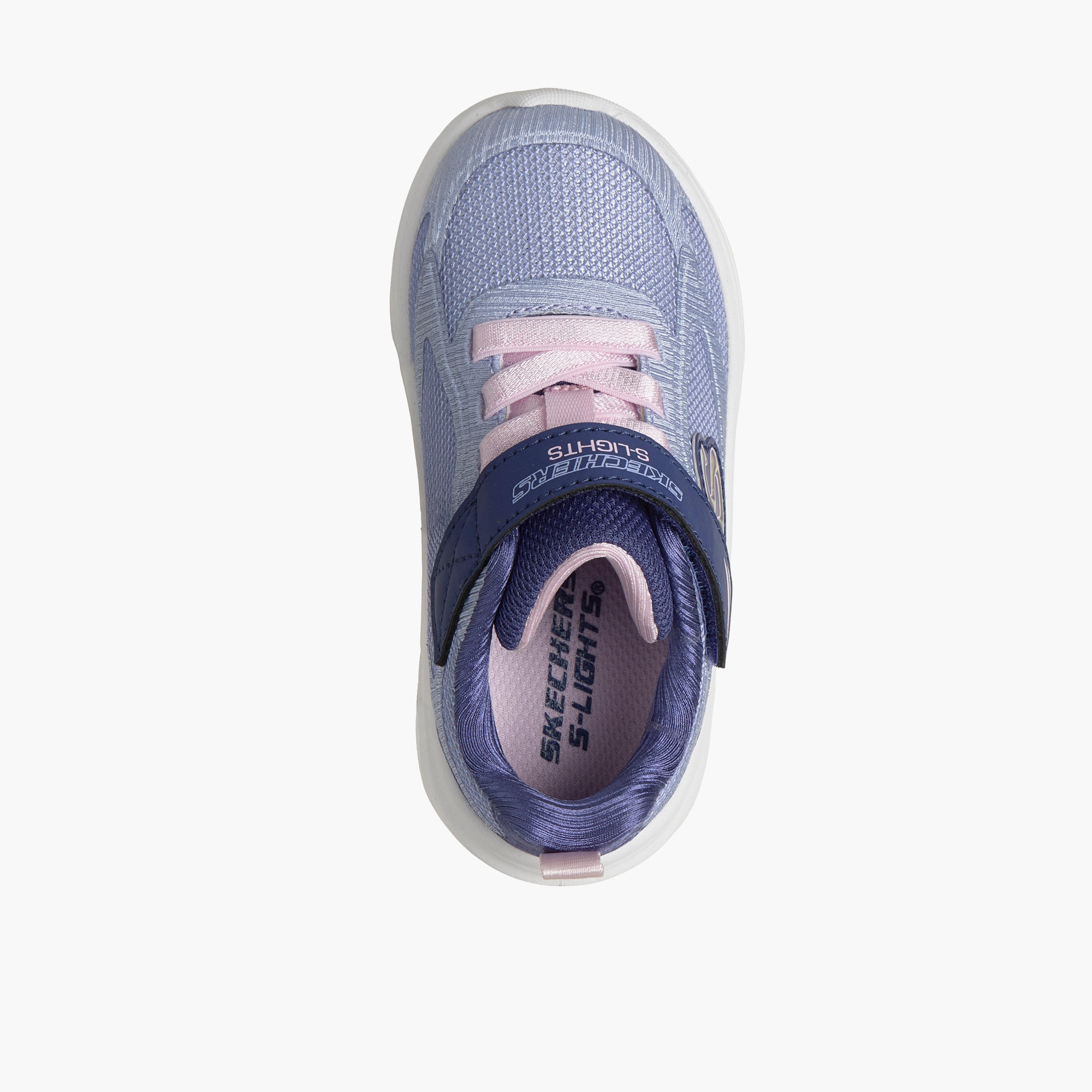 Skechers Girls SOLA GLOW 2.0 Hook & Loop Sneakers-girls-shoes-sneakers-image-2