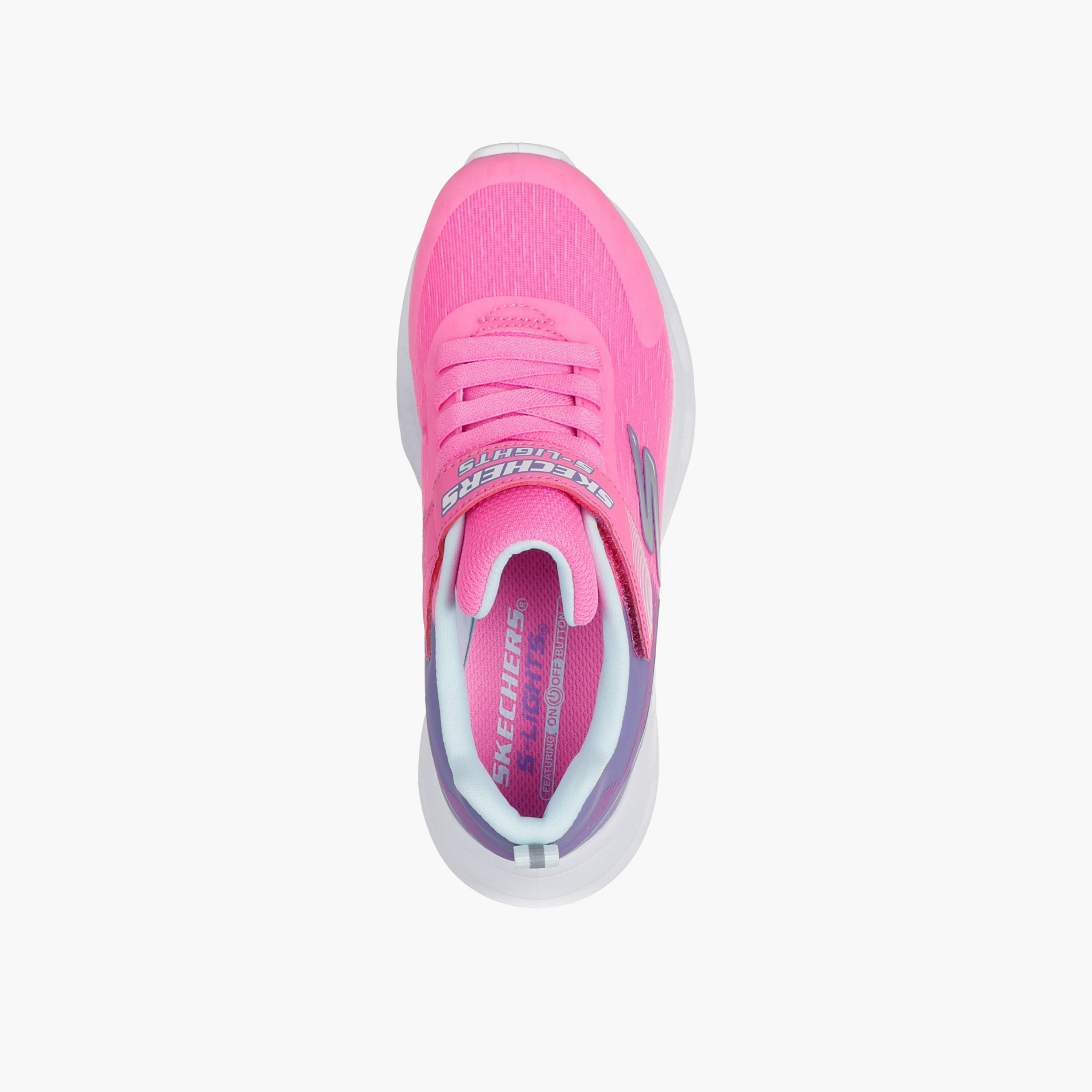Skechers Girls GLIDE-STEP LIGHTS Light-Up Sports Shoes-girls-shoes-sneakers-image-3