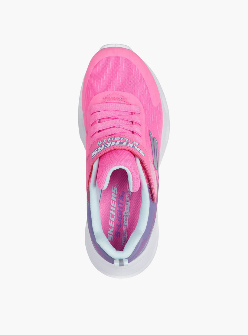 Skechers Girls GLIDE-STEP LIGHTS Light-Up Sports Shoes-girls-shoes-sneakers-image-3