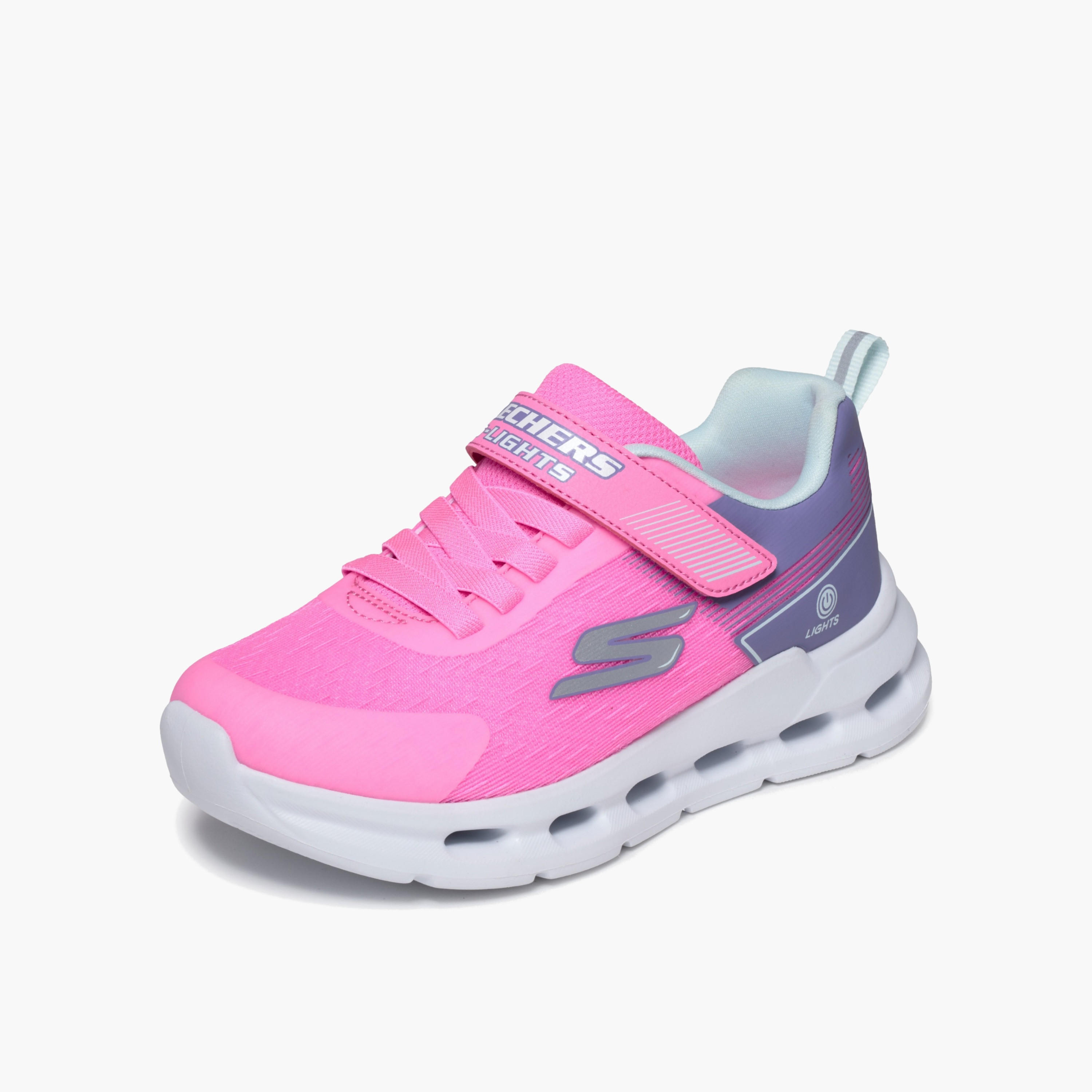 Skechers Girls GLIDE-STEP LIGHTS Light-Up Sports Shoes-girls-shoes-sneakers-image-4