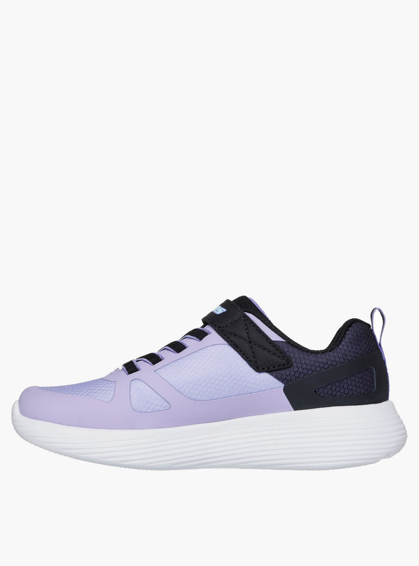 Skechers Girls Hook & Loop Sports Shoes-girls-shoes-sneakers-image-5