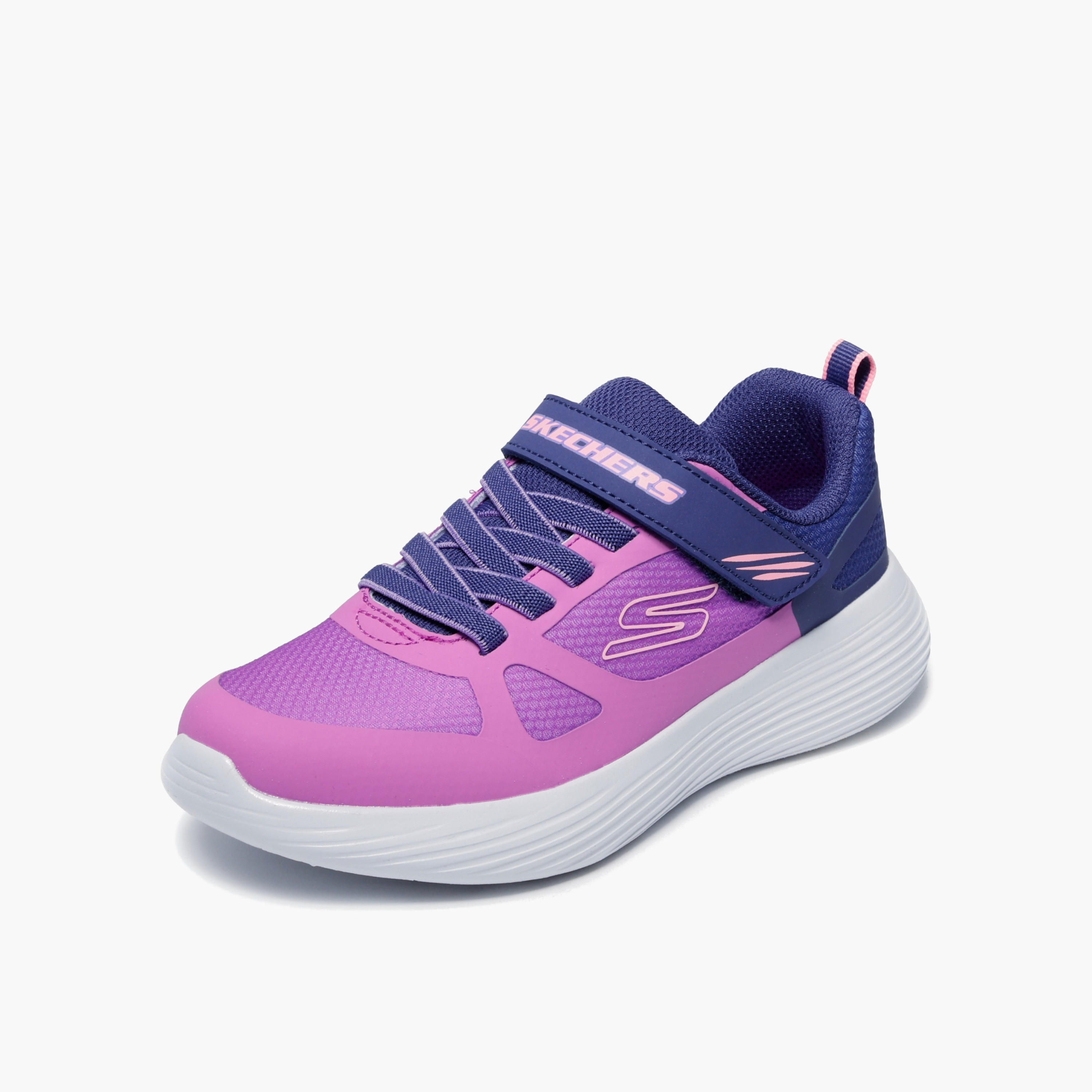 حذاء جري جو رن 400 V2 بشريط إغلاق لاصق للبنات من سكيتشرز-girls-shoes-sneakers-image-3