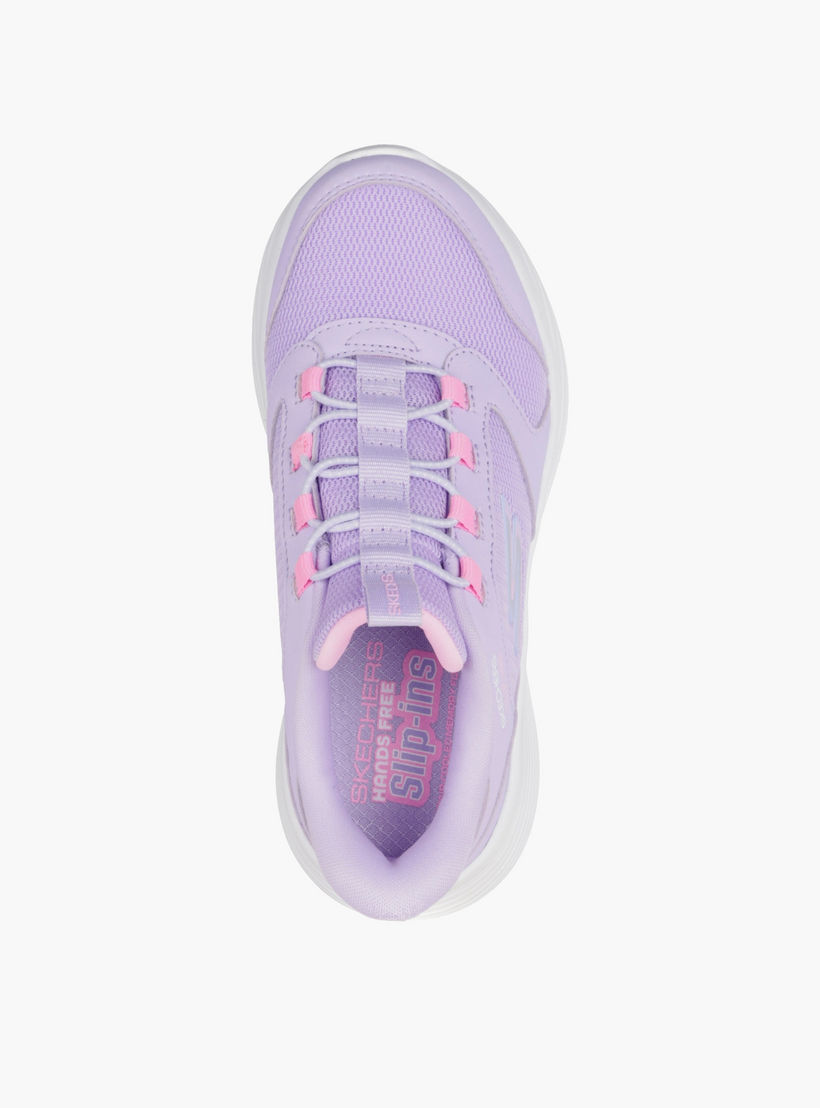 Skechers Girls GO RUN 400 V2 Panelled Lace-up Sports Running Shoes-girls-shoes-sneakers-image-2
