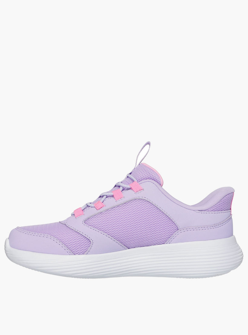 Skechers Girls GO RUN 400 V2 Panelled Lace-up Sports Running Shoes-girls-shoes-sneakers-image-5